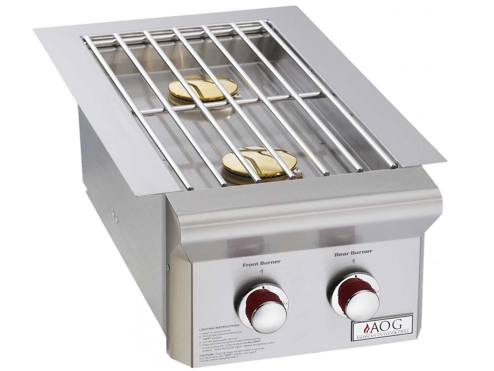 American Outdoor Grill L-Series Drop-In Gas Double Side Burner