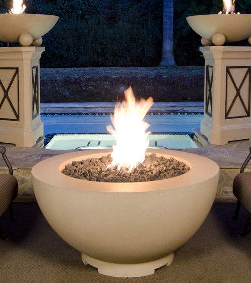 American Fyre Designs - GFRC 48-Inch Fire Bowl