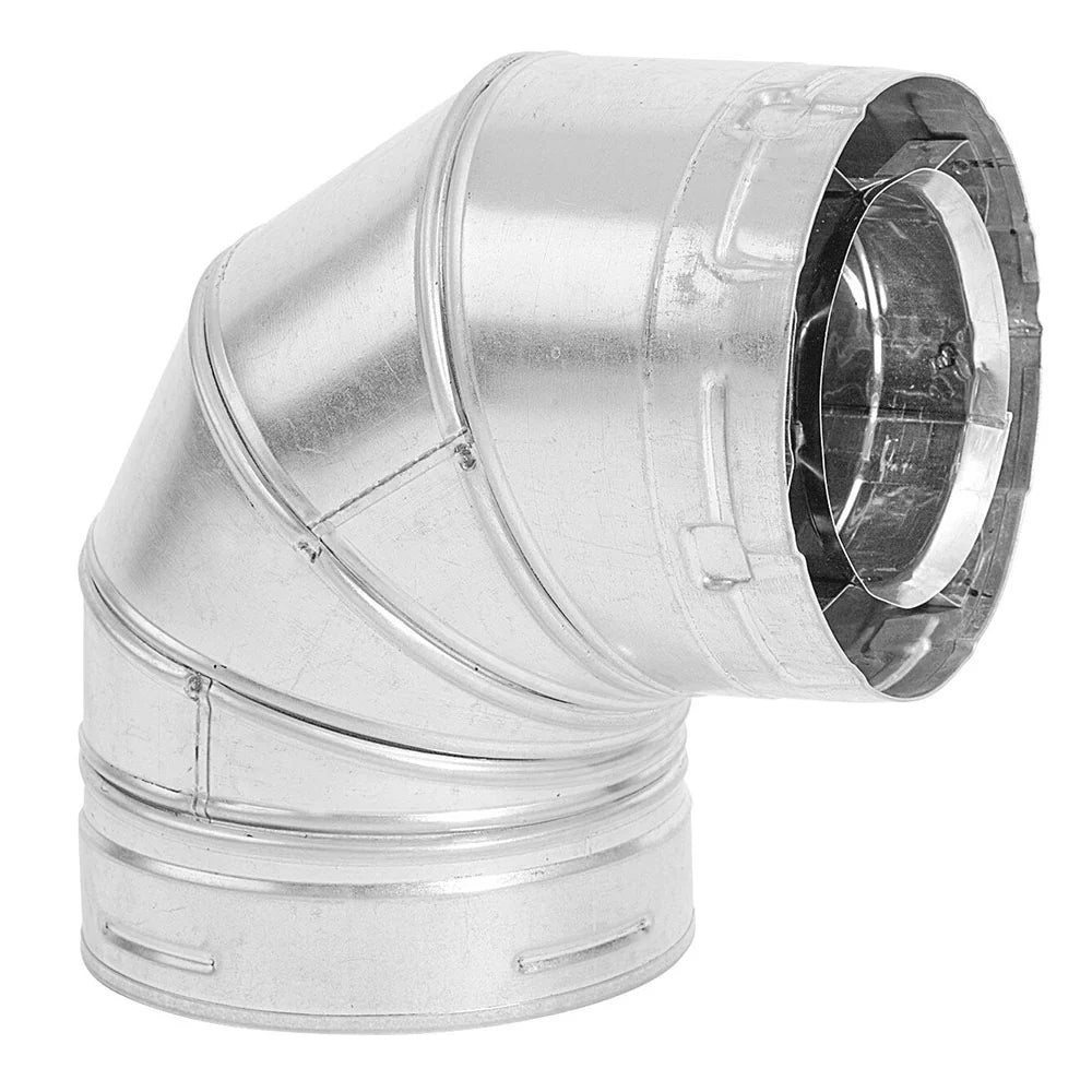 Astria - Rigid 90-Degree Elbow for 8DVL Direct Vent Lock System