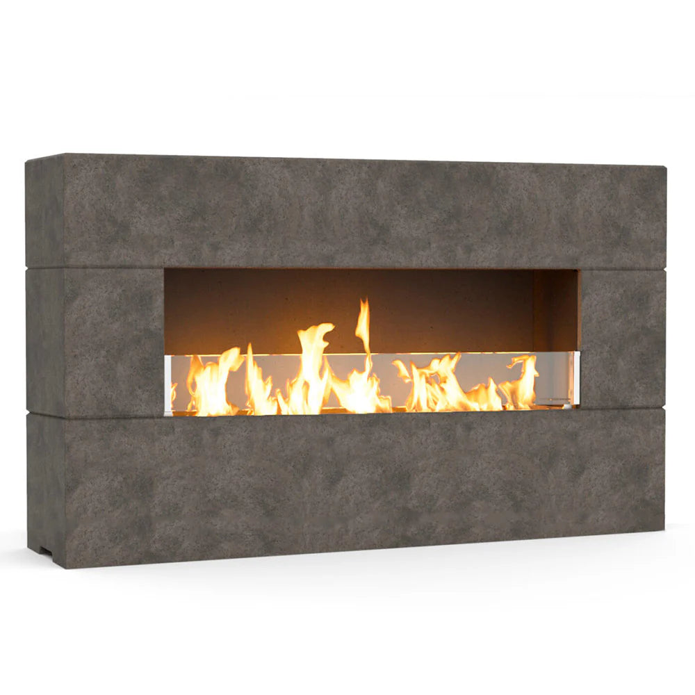 American Fyre Designs - 211 Milan Low Linear Outdoor Gas Fireplace