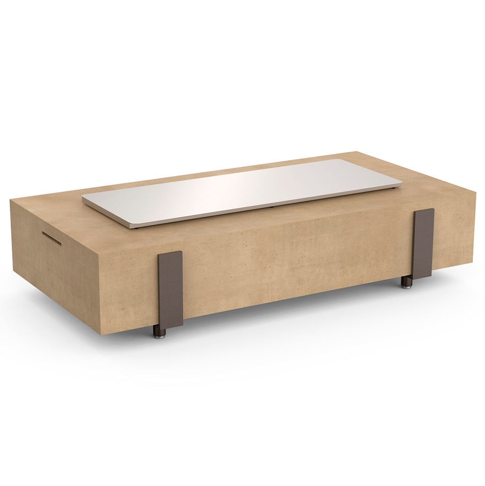 American Fyre Designs - 72" Chat Height Rectangular Fire Table