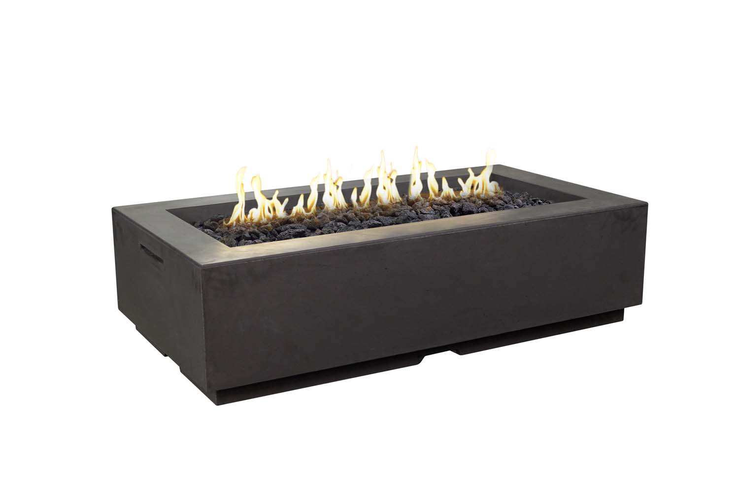 American Fyre Designs - Louvre GRFC Rectangle 56-Inch Fire Pit