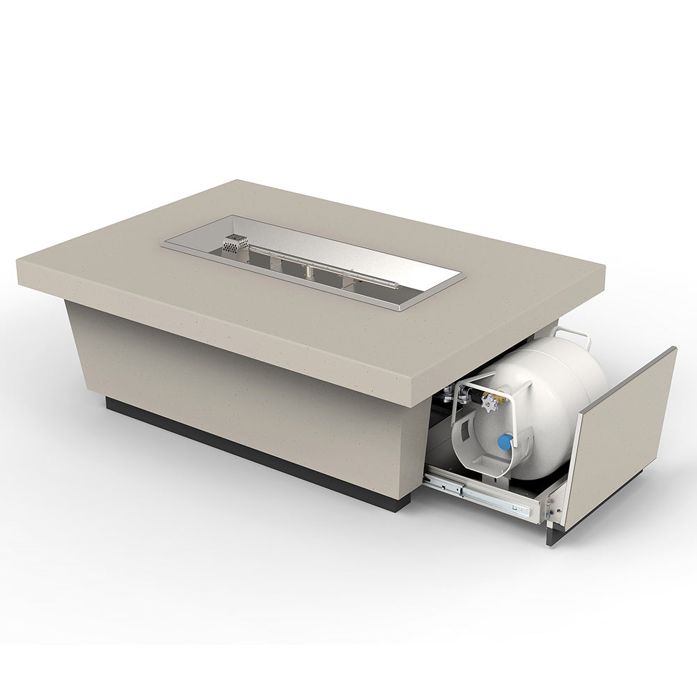 American Fyre Designs - LP Contempo 52" Gas Fire Table