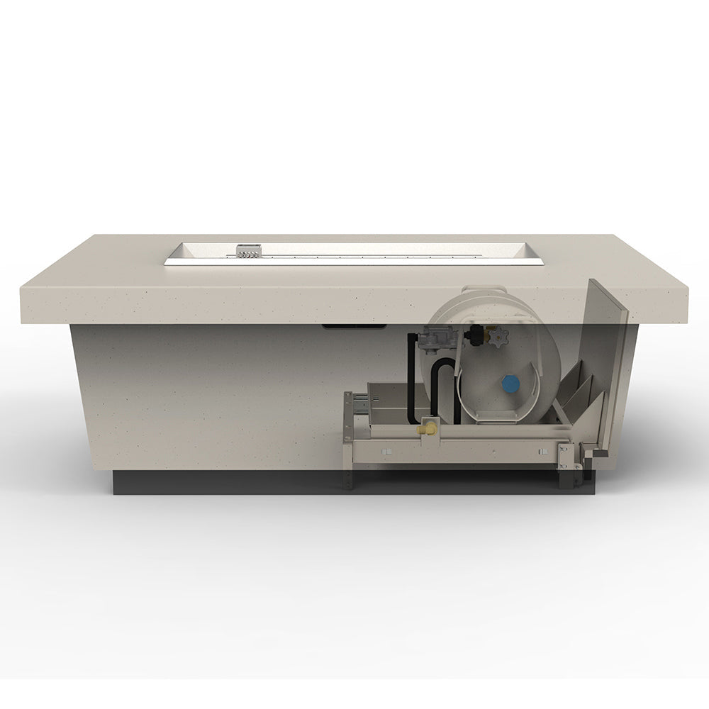 American Fyre Designs - LP Contempo 52" Gas Fire Table