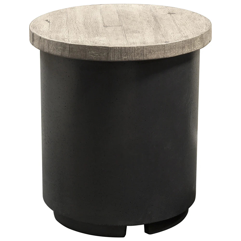 American Fyre Designs - Reclaimed Wood Contempo Propane Tank Cover