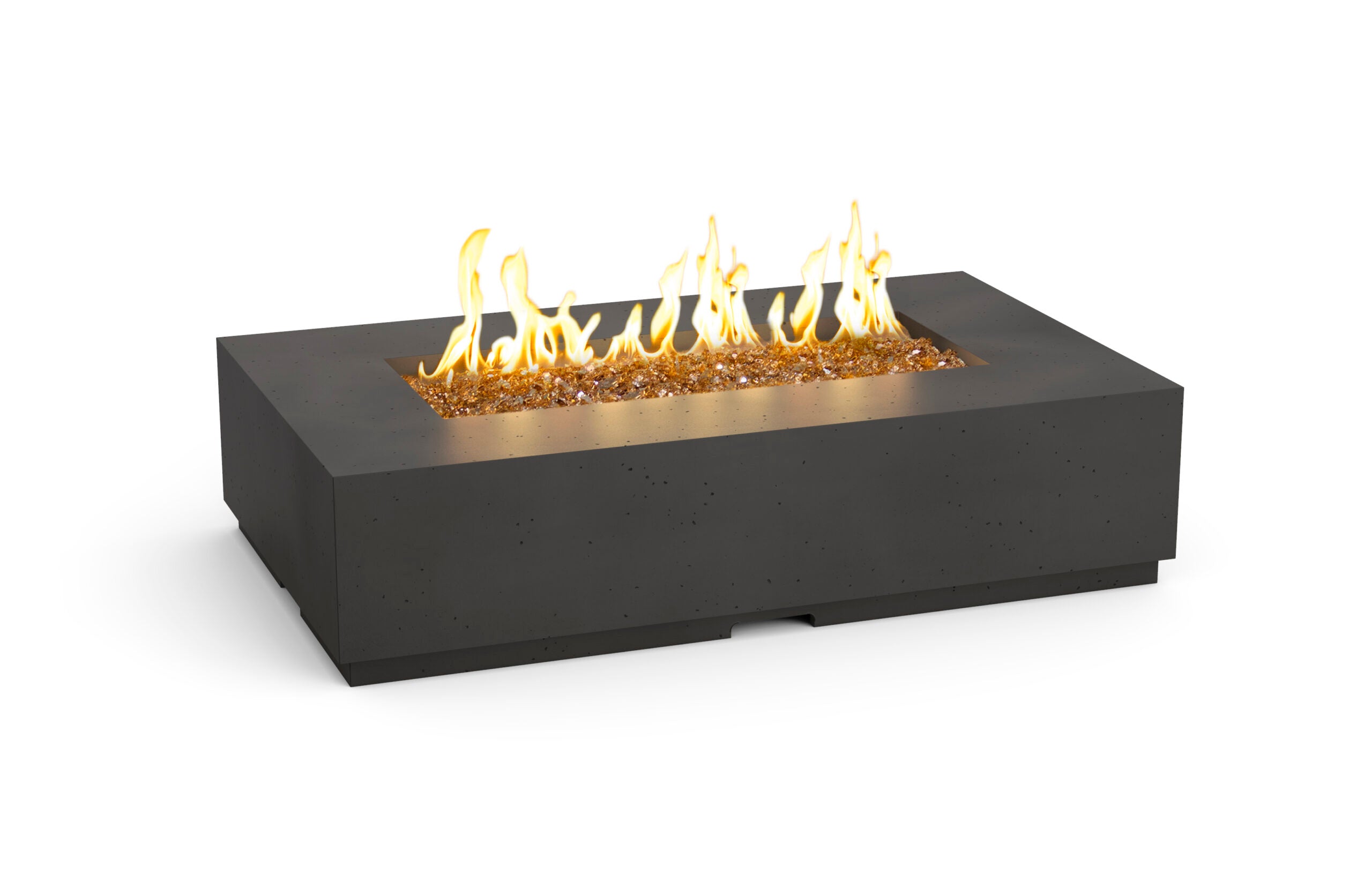American Fyre Designs - Legend 60" Rectangular GFRC Gas Fire Table