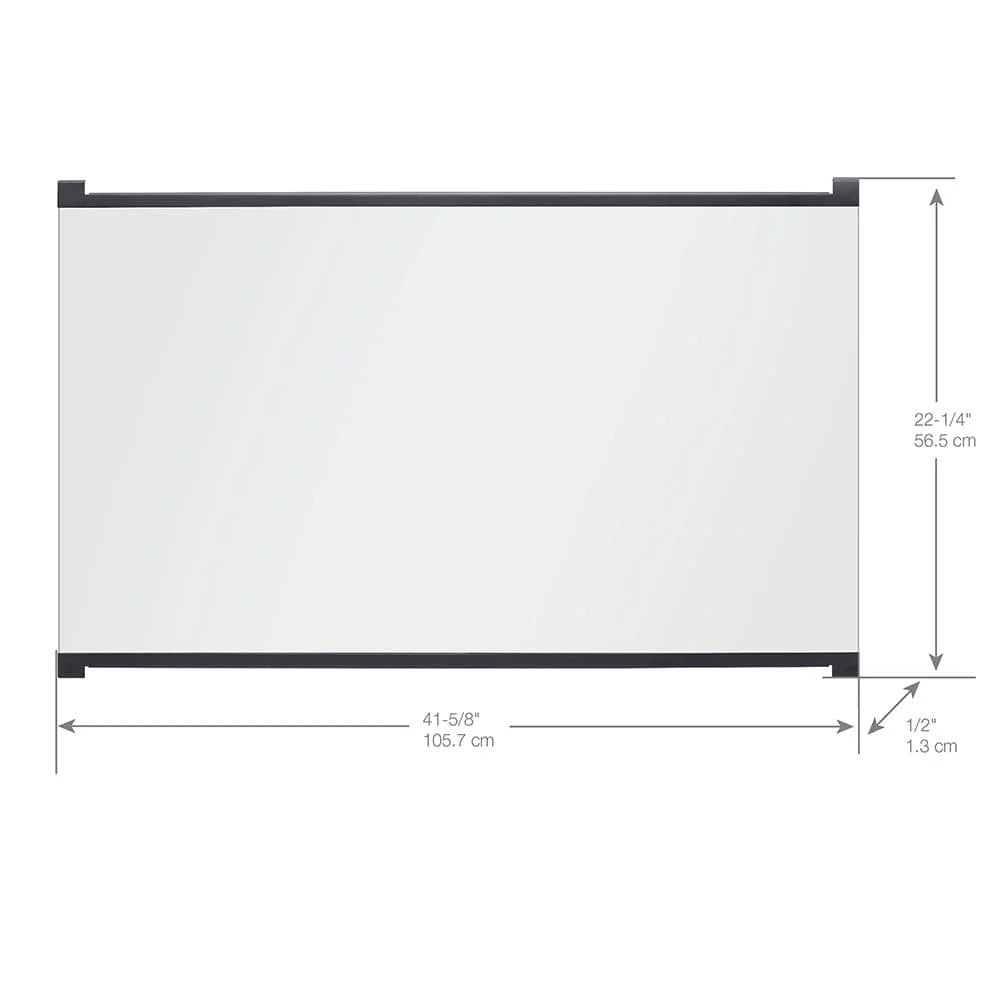 Dimplex - 45-Inch Single Pane Glass Door