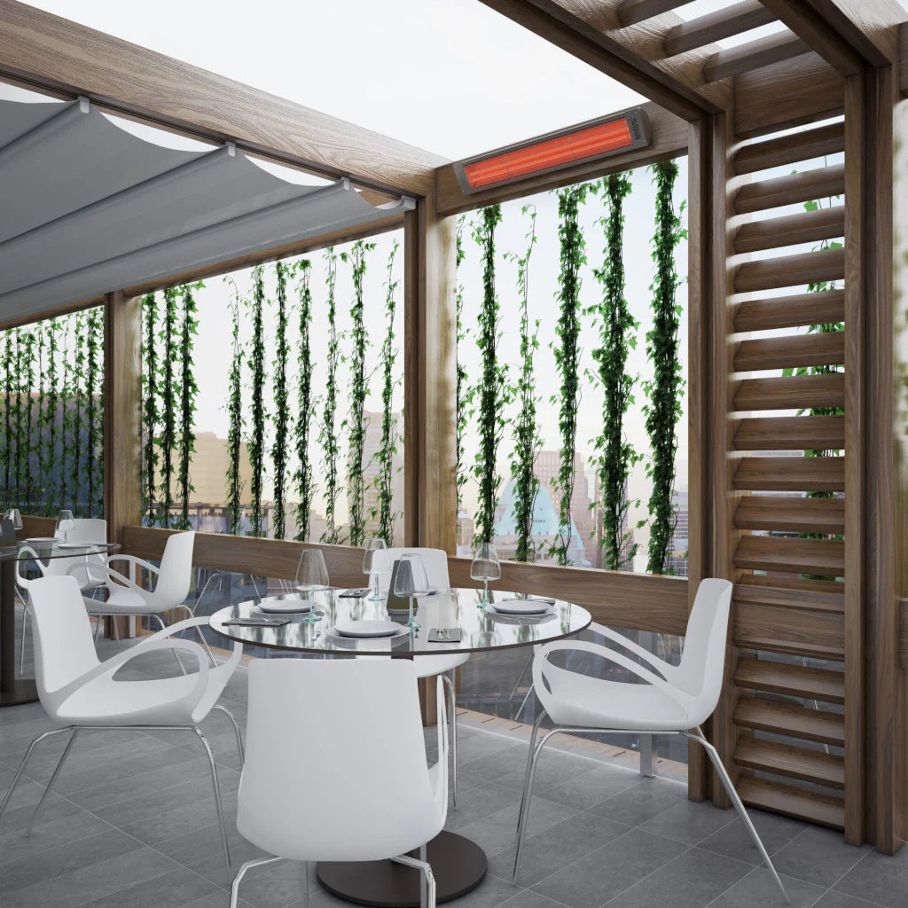 Bromic Heating - 56" Cobalt Smart Electric Heater Silver 6000W - 208V