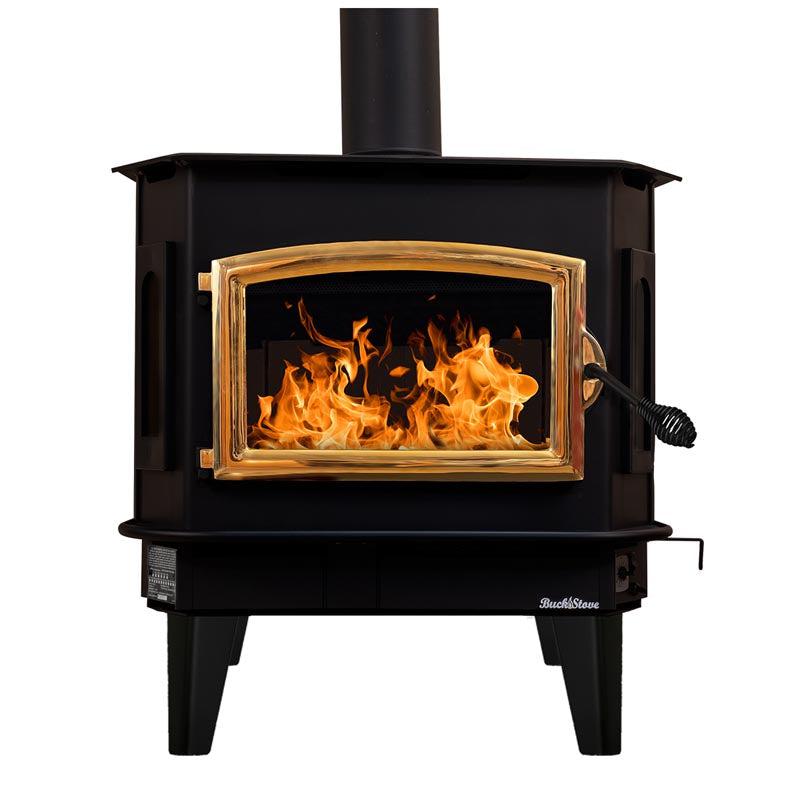Buck Stove - Bay Series Model 81 Non-Catalytic Wood Burning Stove with Blower
