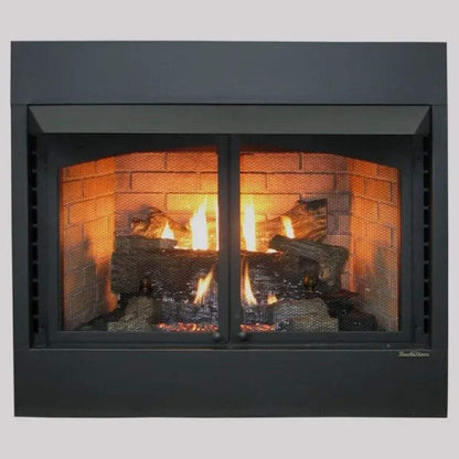 Buck Stove - 36/42" Ventless Gas Fireplace & Gas Logs - 40,000 BTU