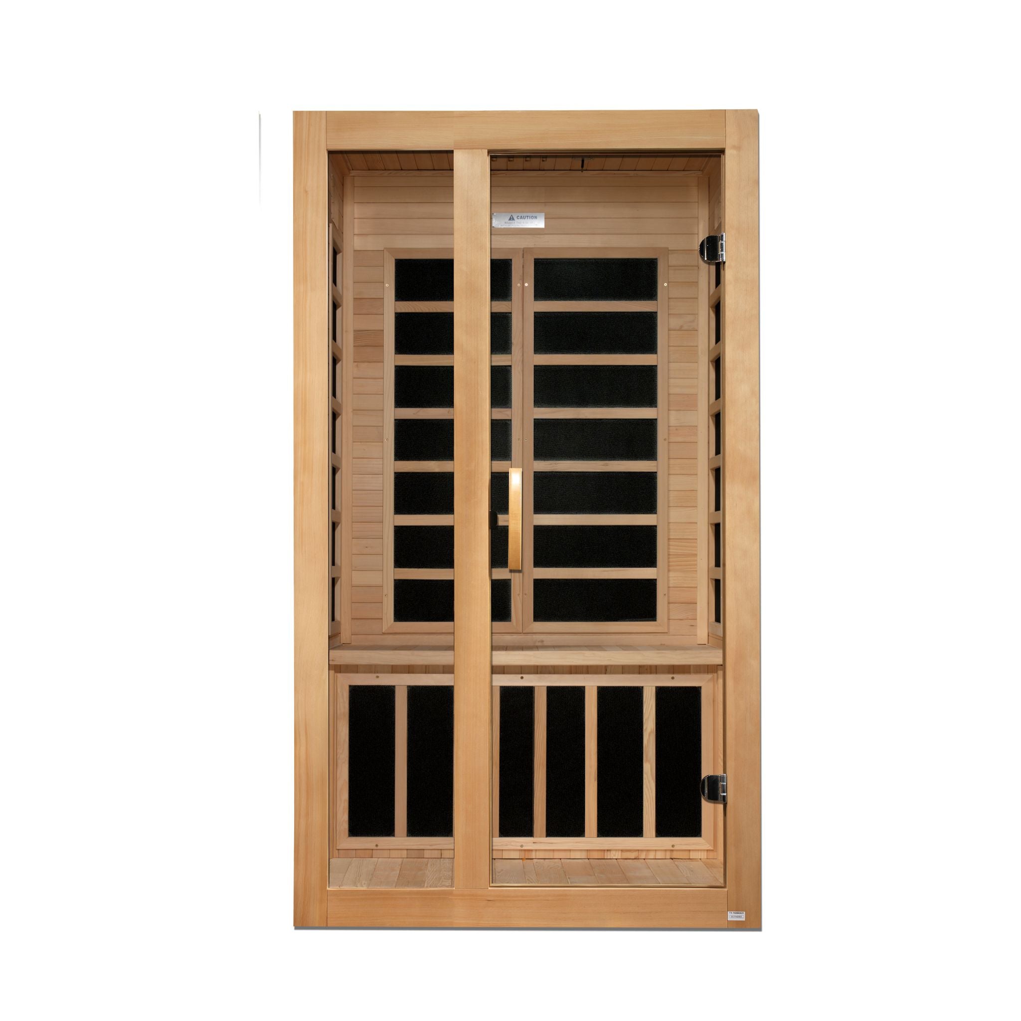 Dynamic Gracia Elite 1-2 Person Ultra Low EMF FAR Infrared Sauna – Canadian Hemlock