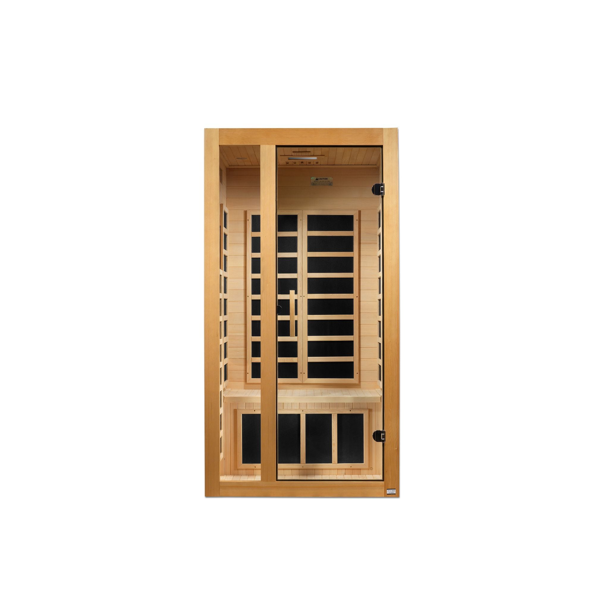 Dynamic Gracia 1-2 Person Low EMF FAR Infrared Sauna – Canadian Hemlock