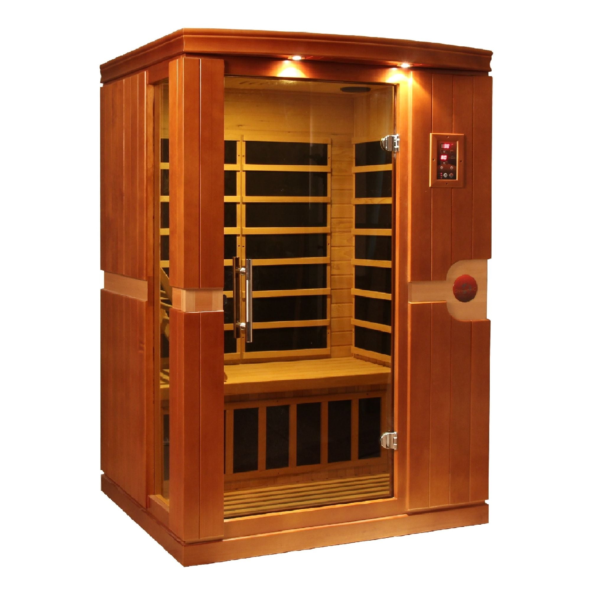 Dynamic Venice 2 Person Low EMF FAR Infrared Sauna – Canadian Hemlock