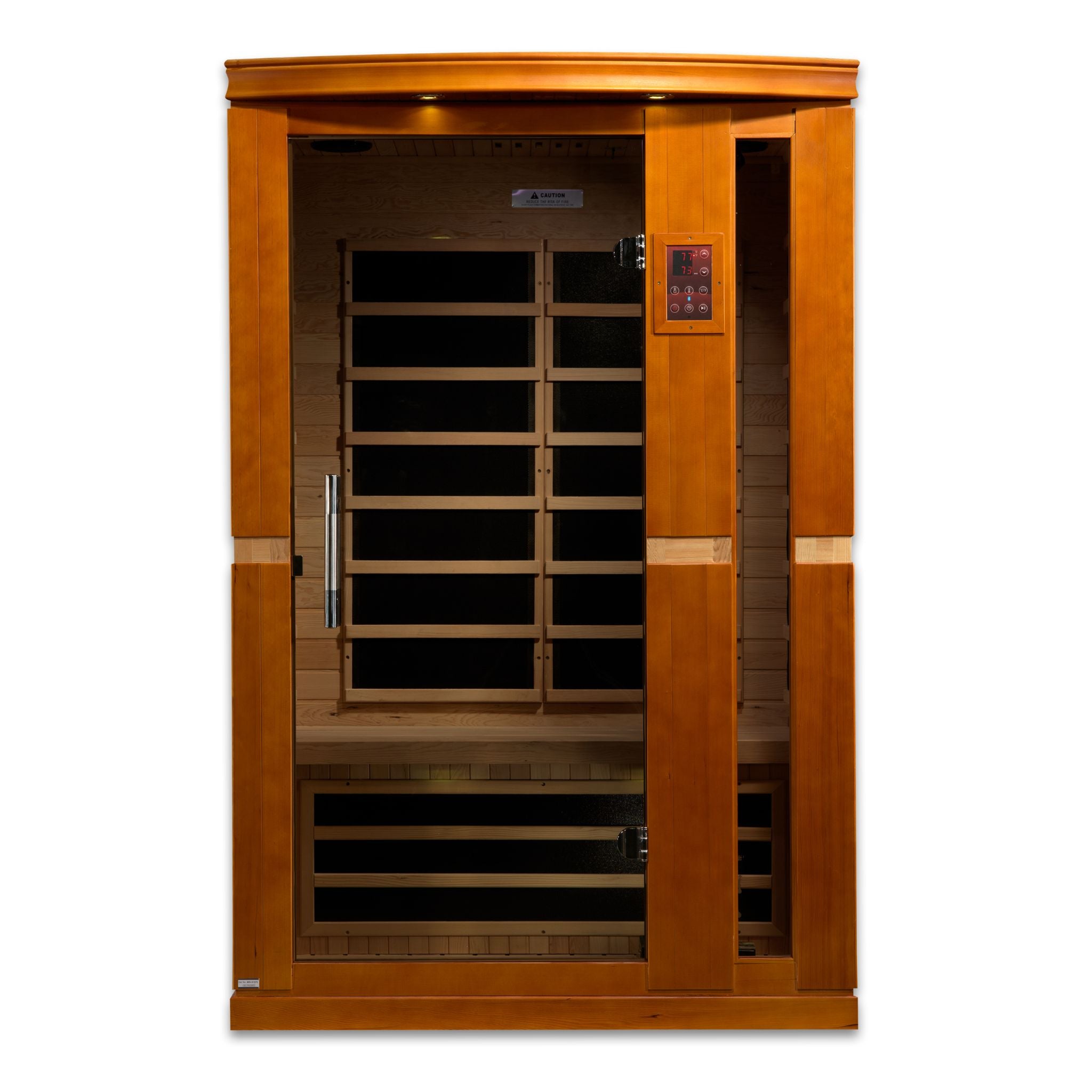 Dynamic Vittoria Elite 2 Person Ultra Low EMF FAR Infrared Sauna – Canadian Hemlock