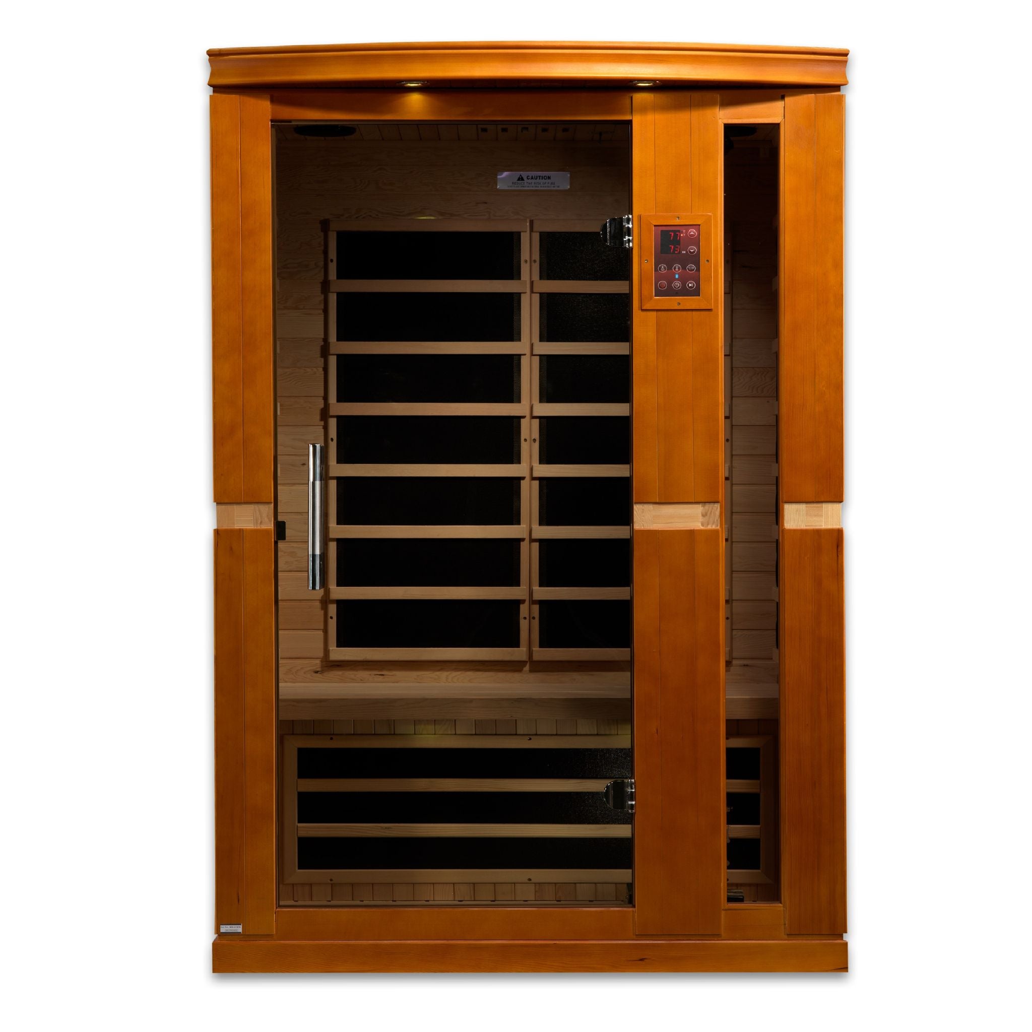 Dynamic Vittoria 2 Person Low EMF FAR Infrared Sauna – Canadian Hemlock