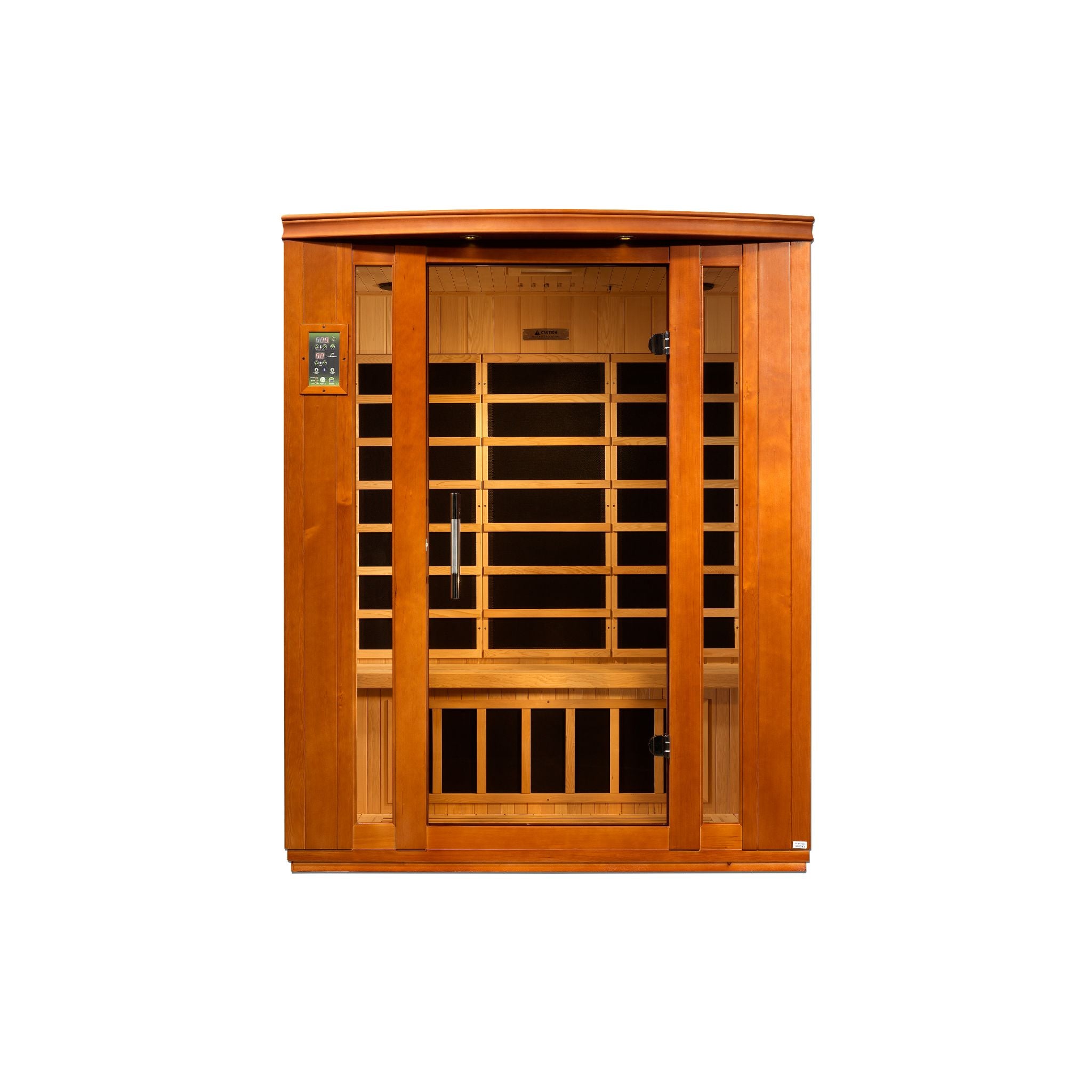 Dynamic Bellagio 3 Person Low EMF FAR Infrared Sauna – Canadian Hemlock