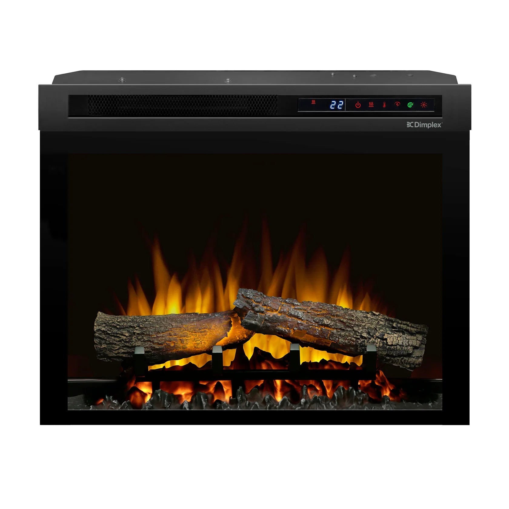 Dimplex - Nova 23" Plug-In Electric Firebox – With Logs