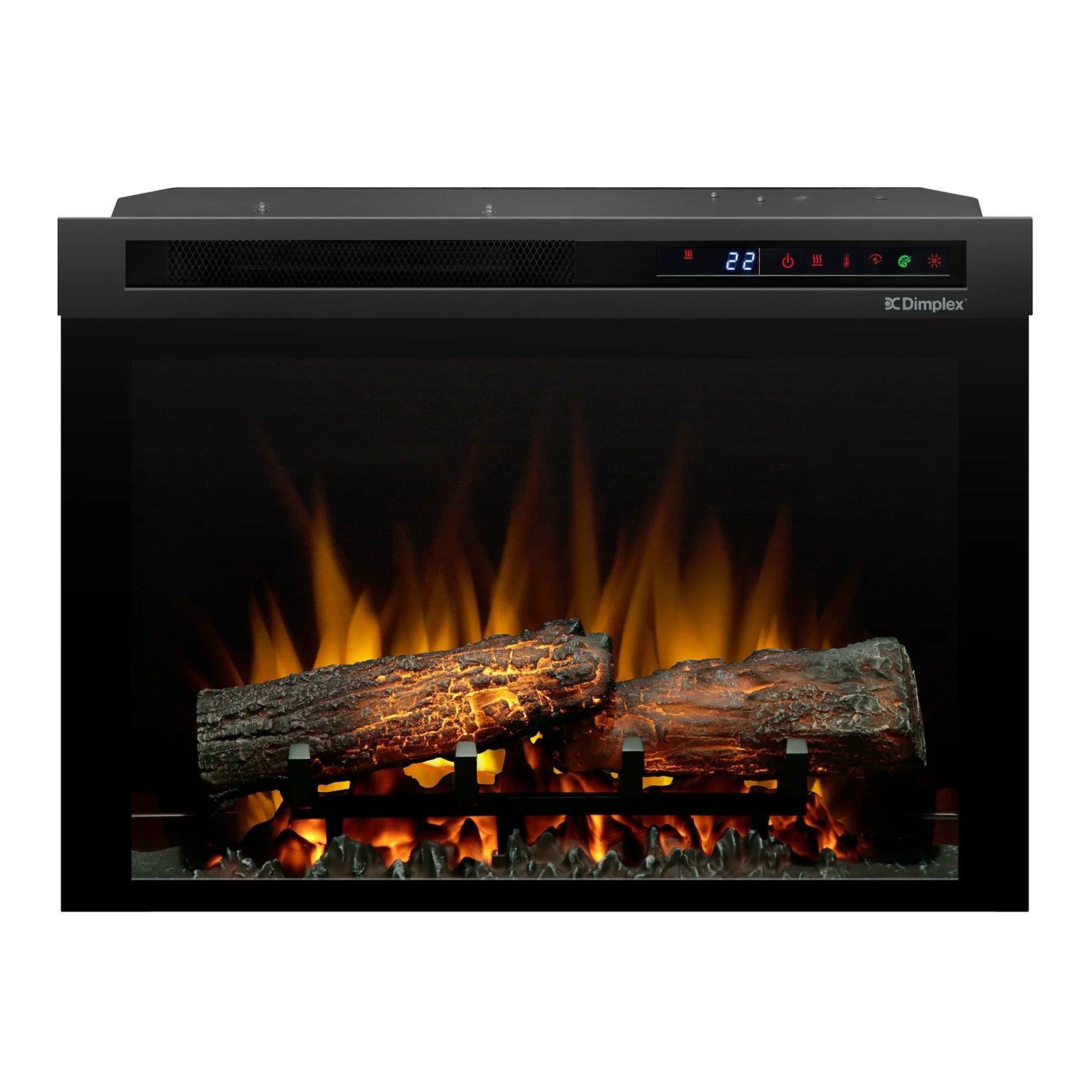 Dimplex - Nova 26" Plug-In Electric Firebox – With Logs