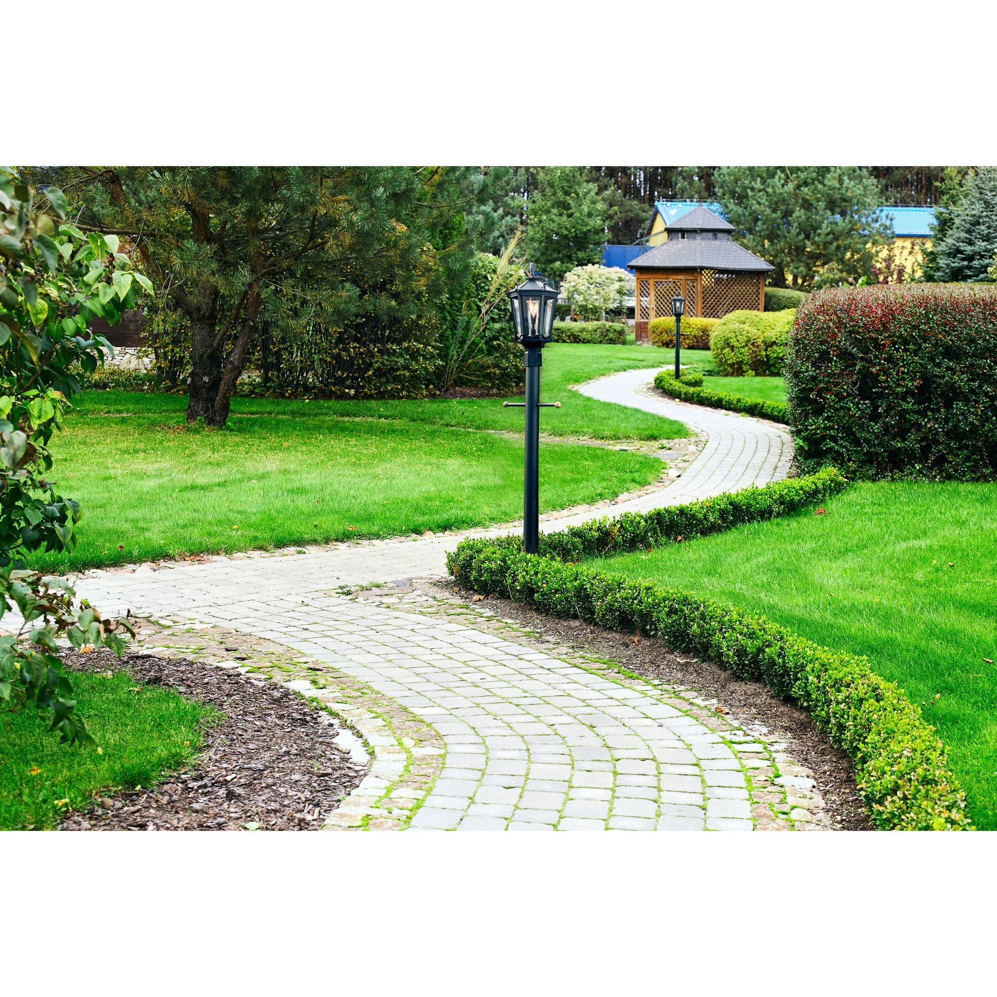 Everglow Cast Aluminium Post Mount Lamp Head