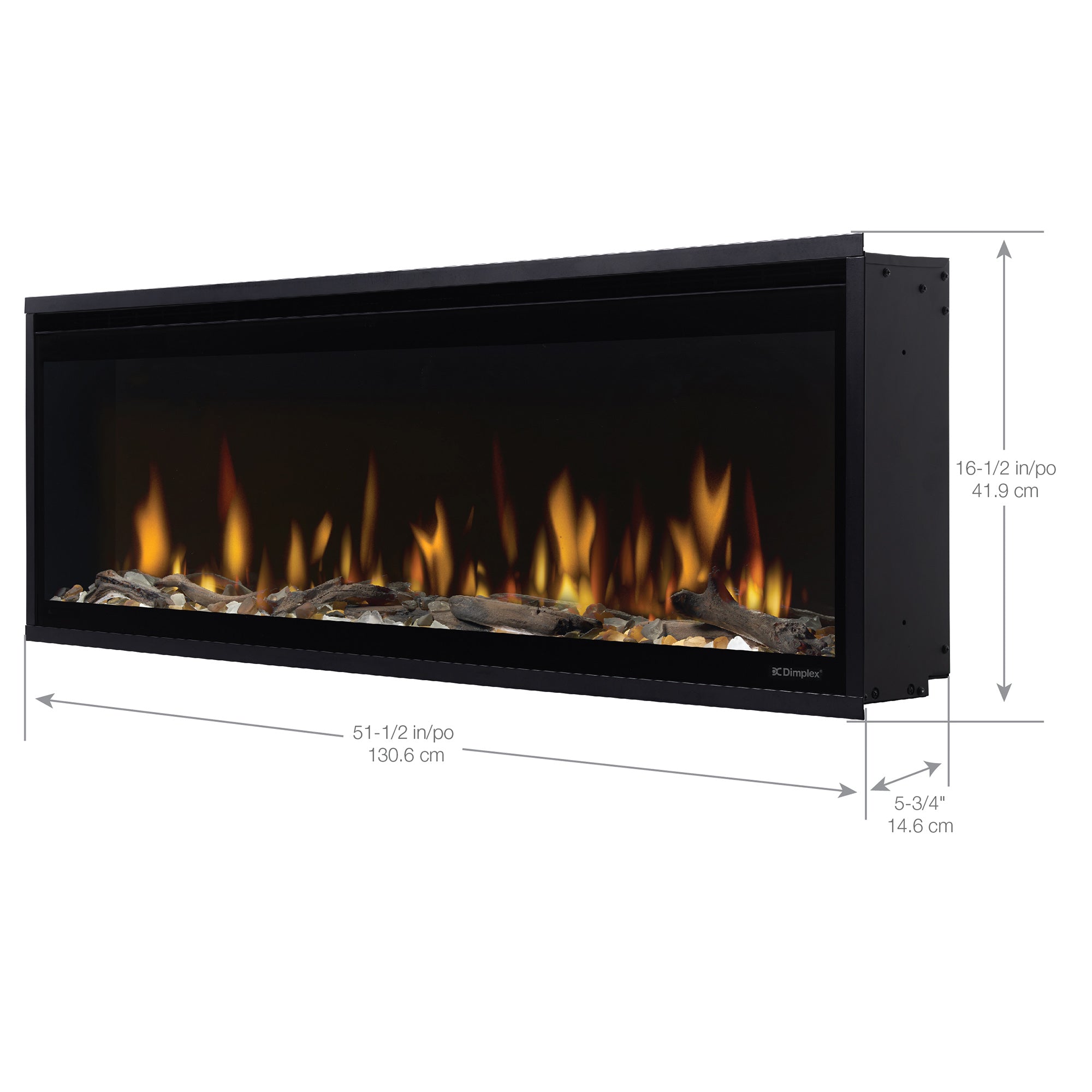 Dimplex - Ignite Evolve 50" Built-in Linear Electric Fireplace