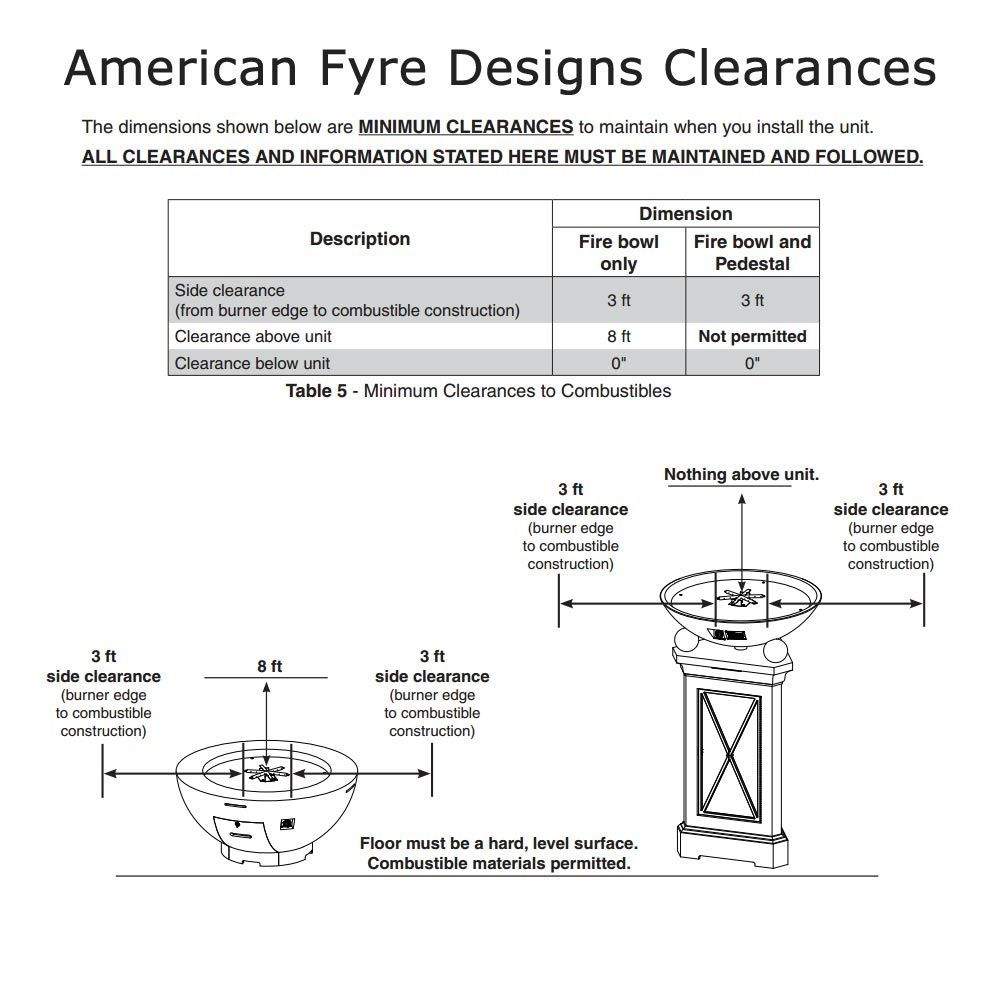 American Fyre Designs - Marseille GRFC 24-Inch Fire Bowl