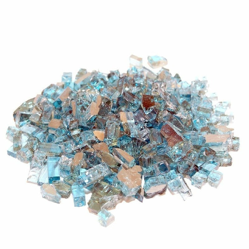 Real Fyre - Azuria Reflective Fyre Glass Media - 40 lb. Bucket