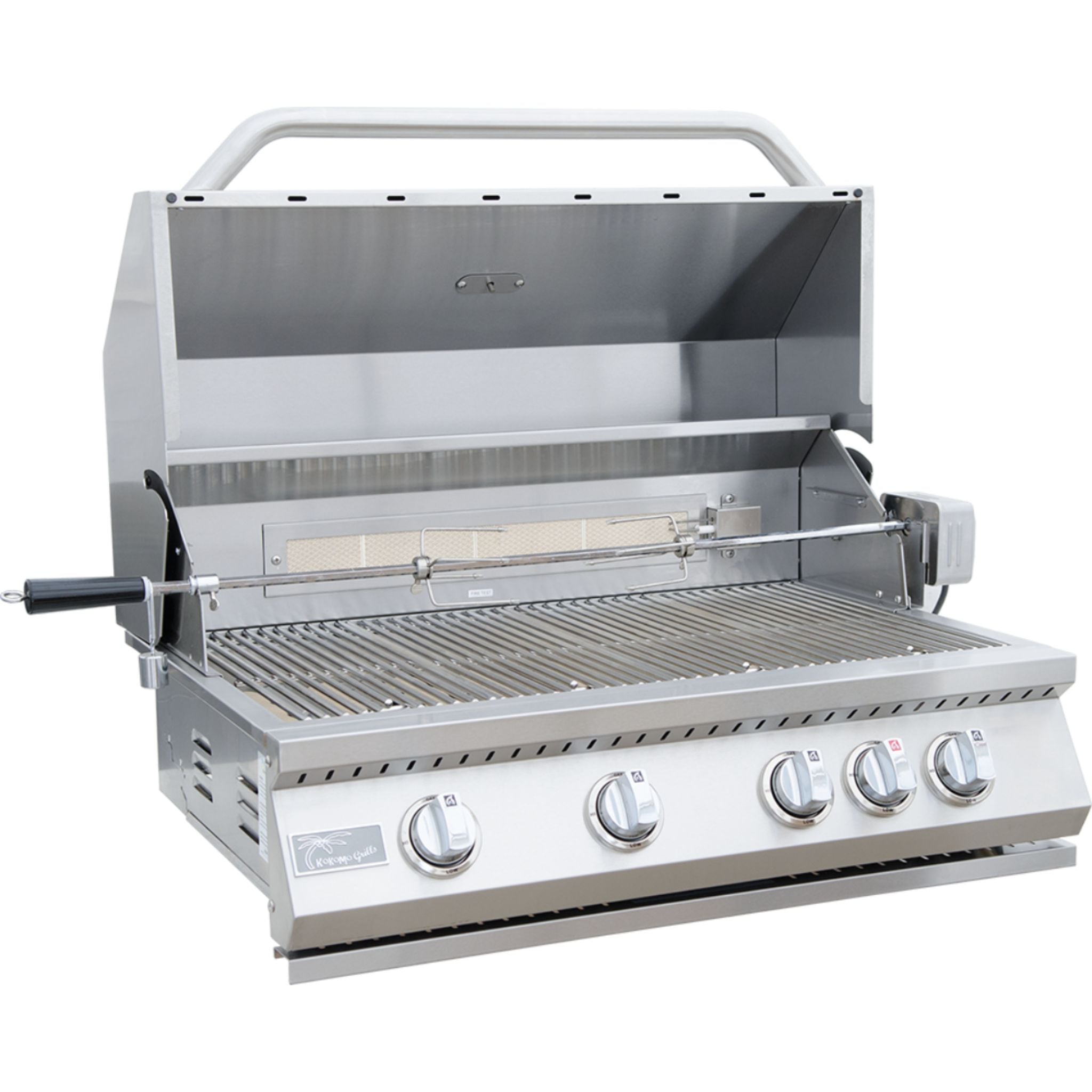 KoKoMo 4 Burner Stainless Steel Rotisserie