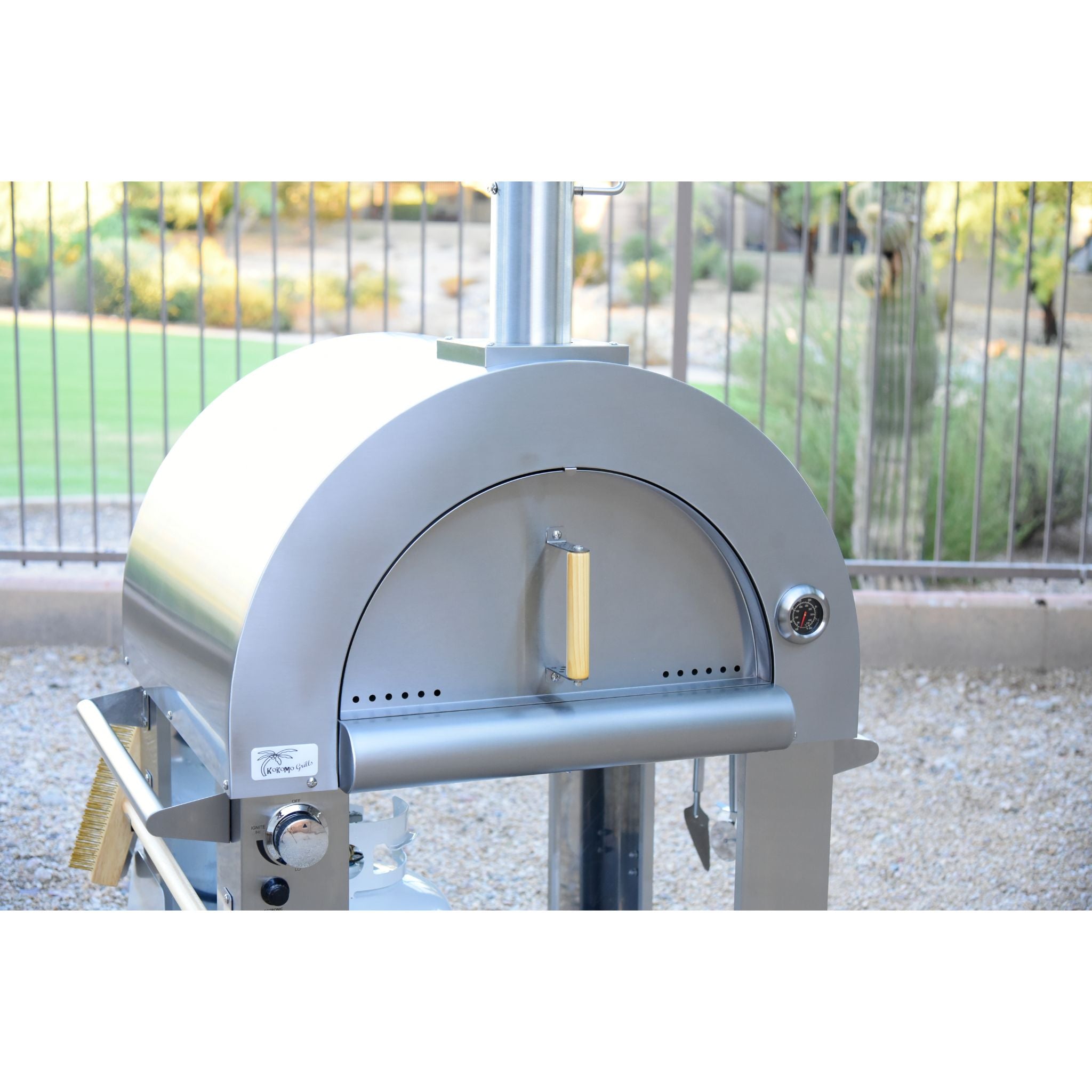 KoKoMo Dual Burning Pizza Oven & Stand