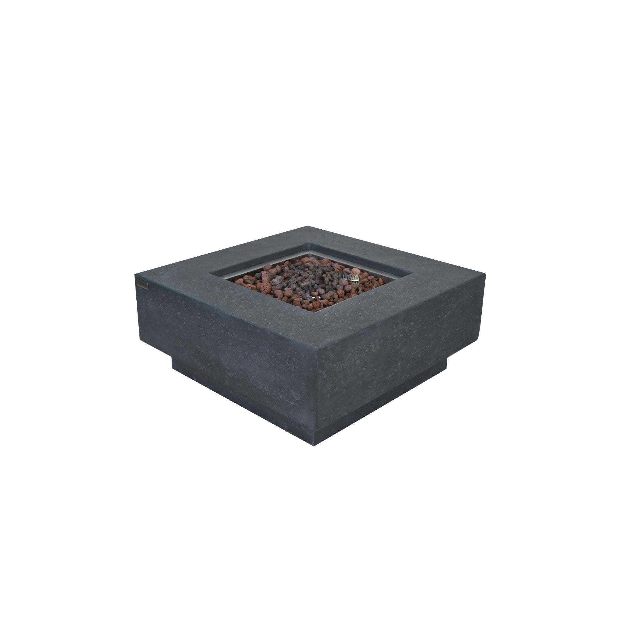 Manhattan 36” Concrete Fire Table – Dark Gray