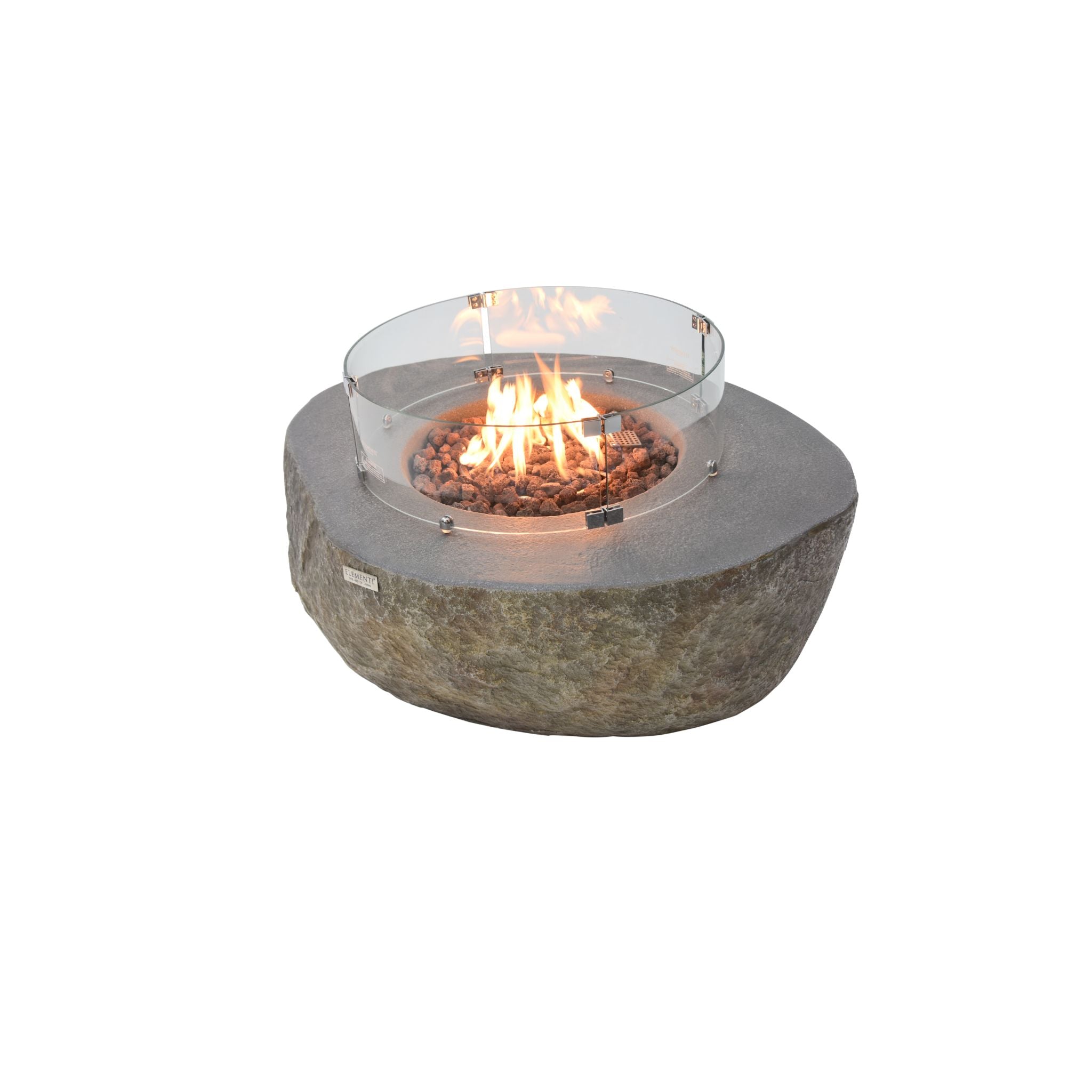 Boulder 43” Concrete Fire Table