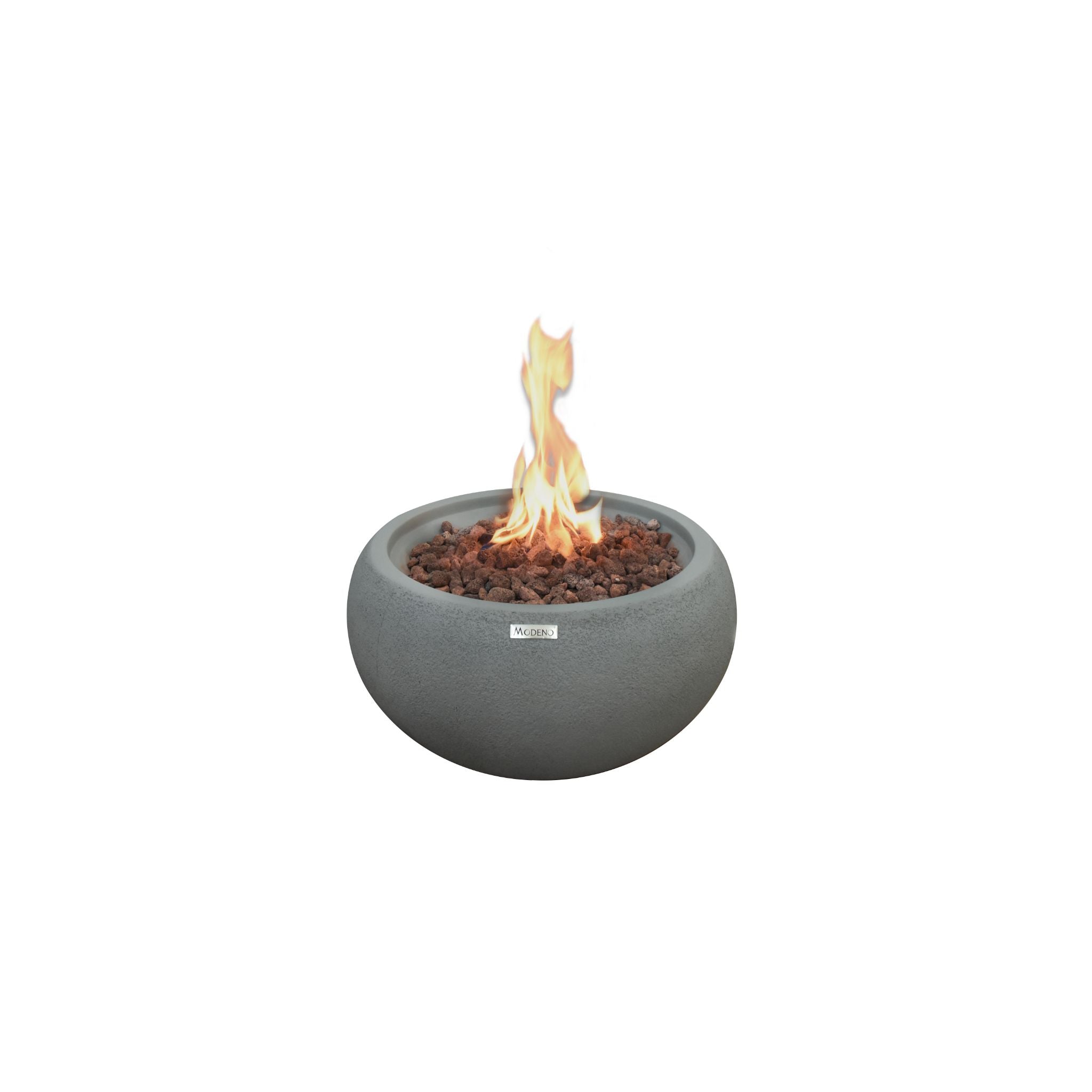 Newbridge 27” Concrete Fire Bowl - Light Gray