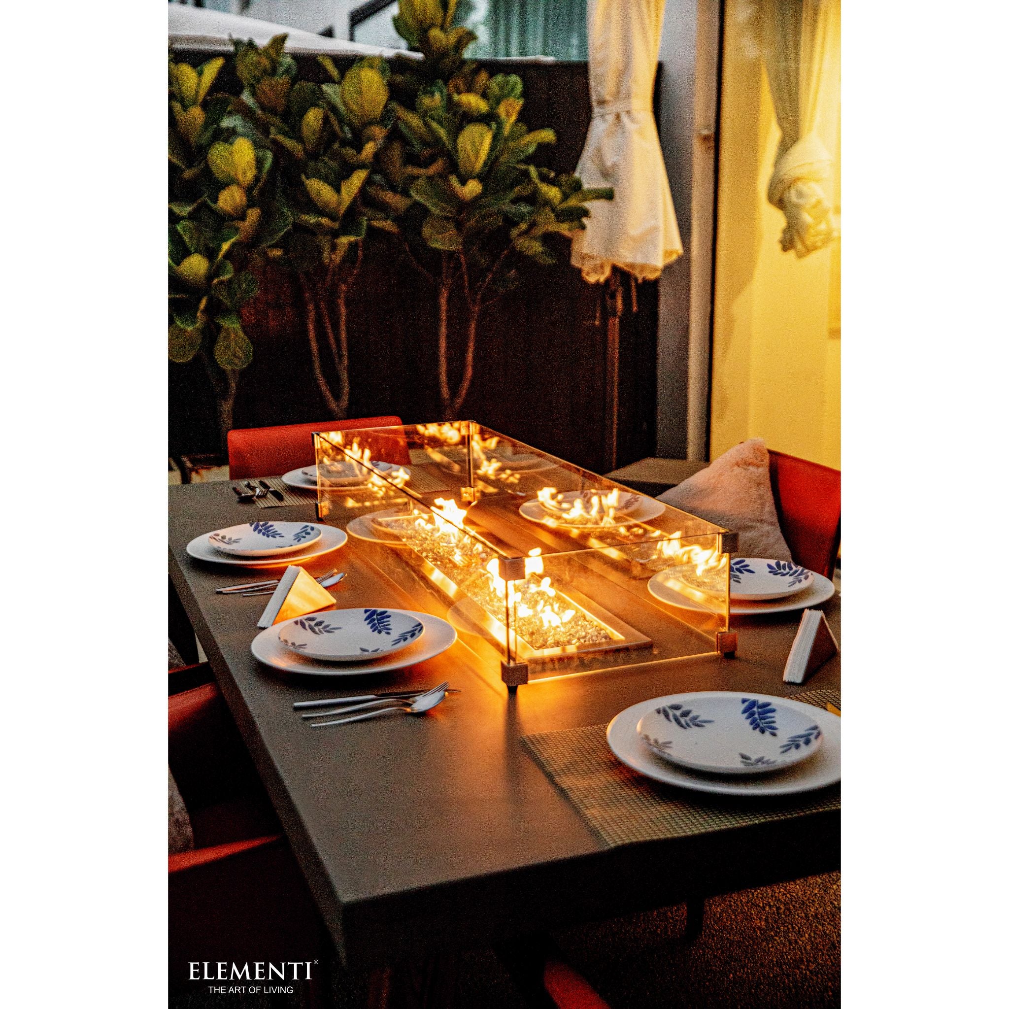 Sonoma 83” Concrete Fire/ Dining Table
