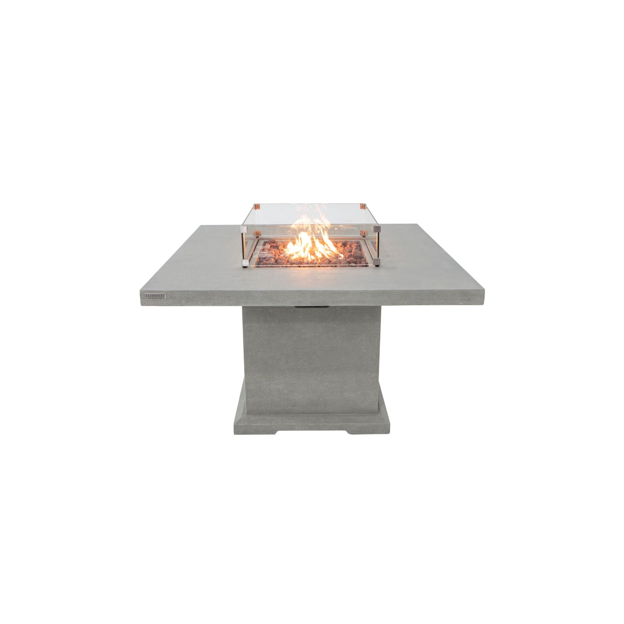 Birmingham 48” Concrete Fire/ Dining Table
