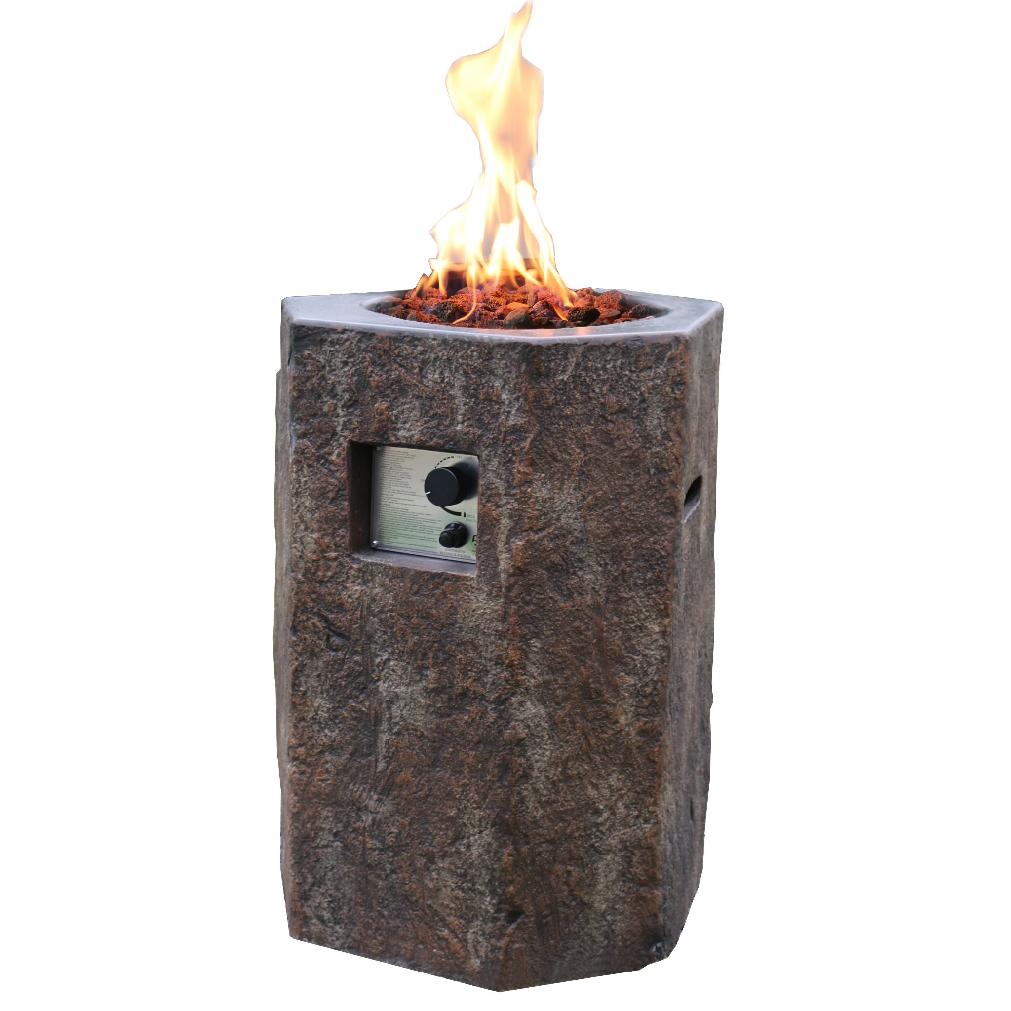 Basalt Column Fire Pit