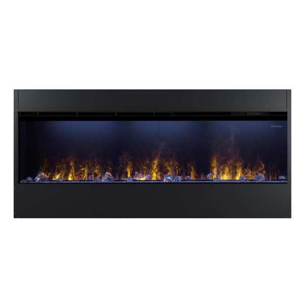 Dimplex - Optimyst Linear 66" Electric Fireplace With Acrylic Ice and Driftwood Media