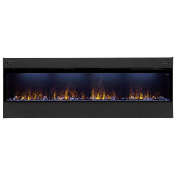 Dimplex - Optimyst Linear 86" Electric Fireplace With Acrylic Ice and Driftwood Media