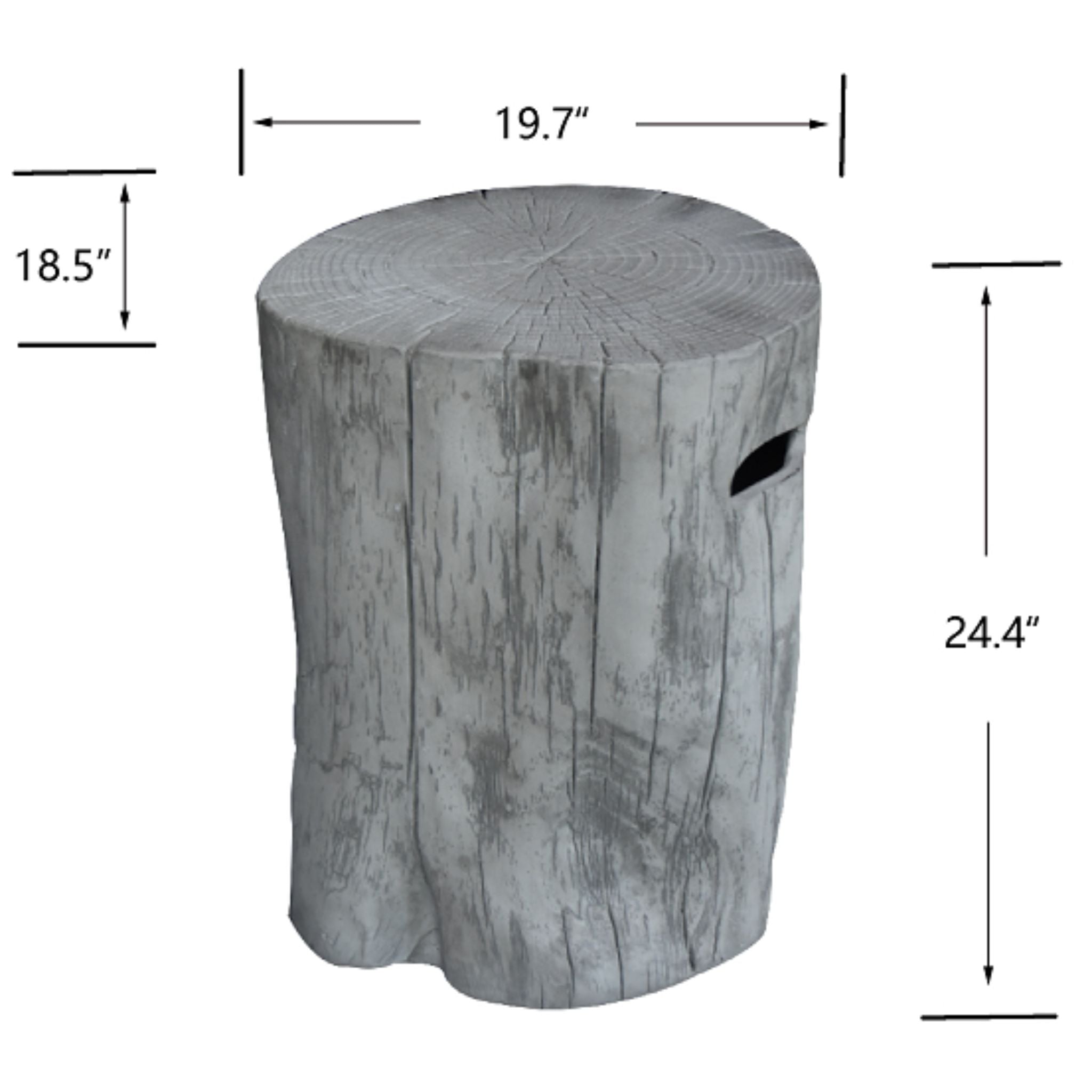 Manchester Tank Cover – 24.4''H – Classic Gray