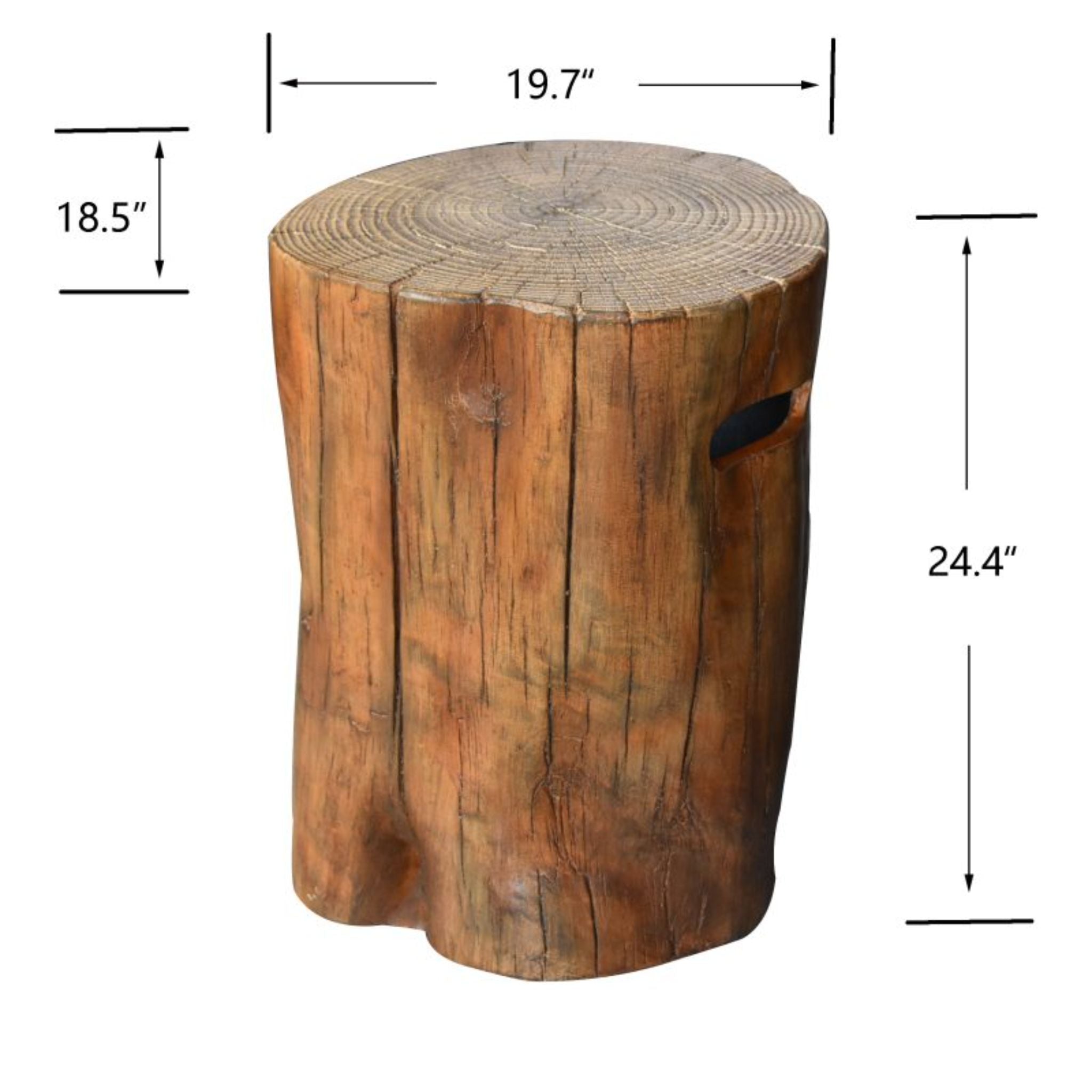 Manchester Tank Cover - 24.4''H - Redwood