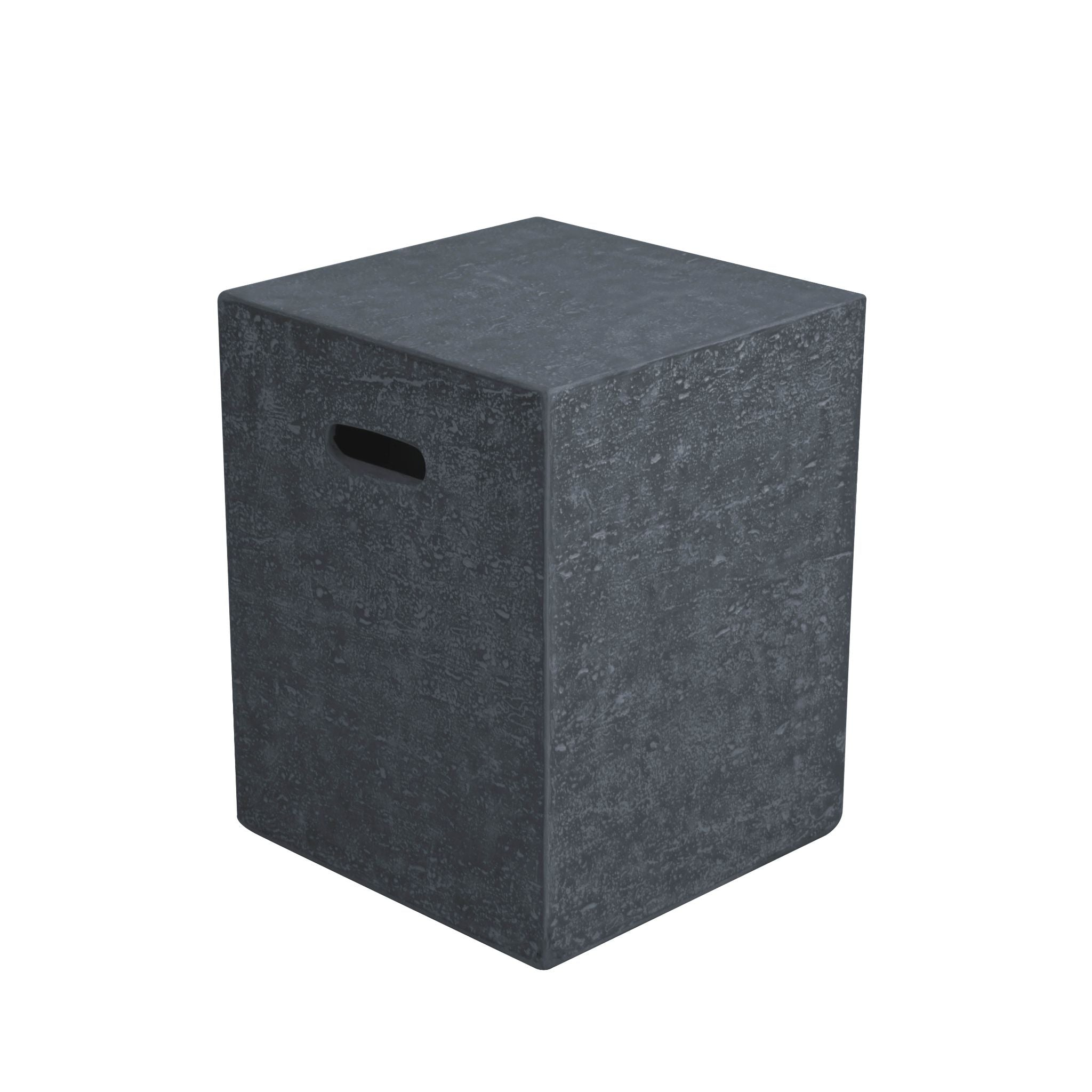 Square Tank Cover -20.0''H - Dark Gray