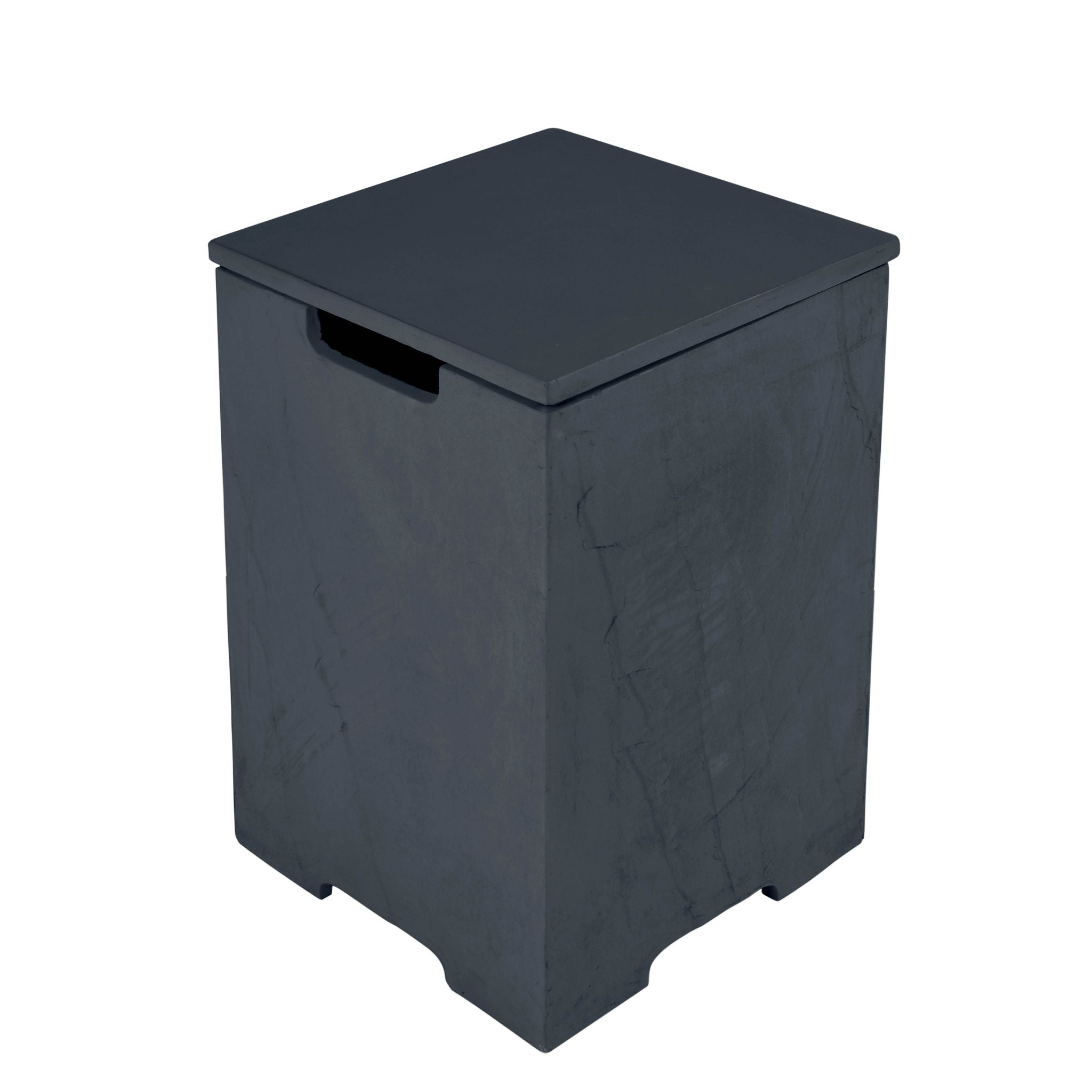 Square Tank Cover 15.9x15.9x24.9” - Slate Black