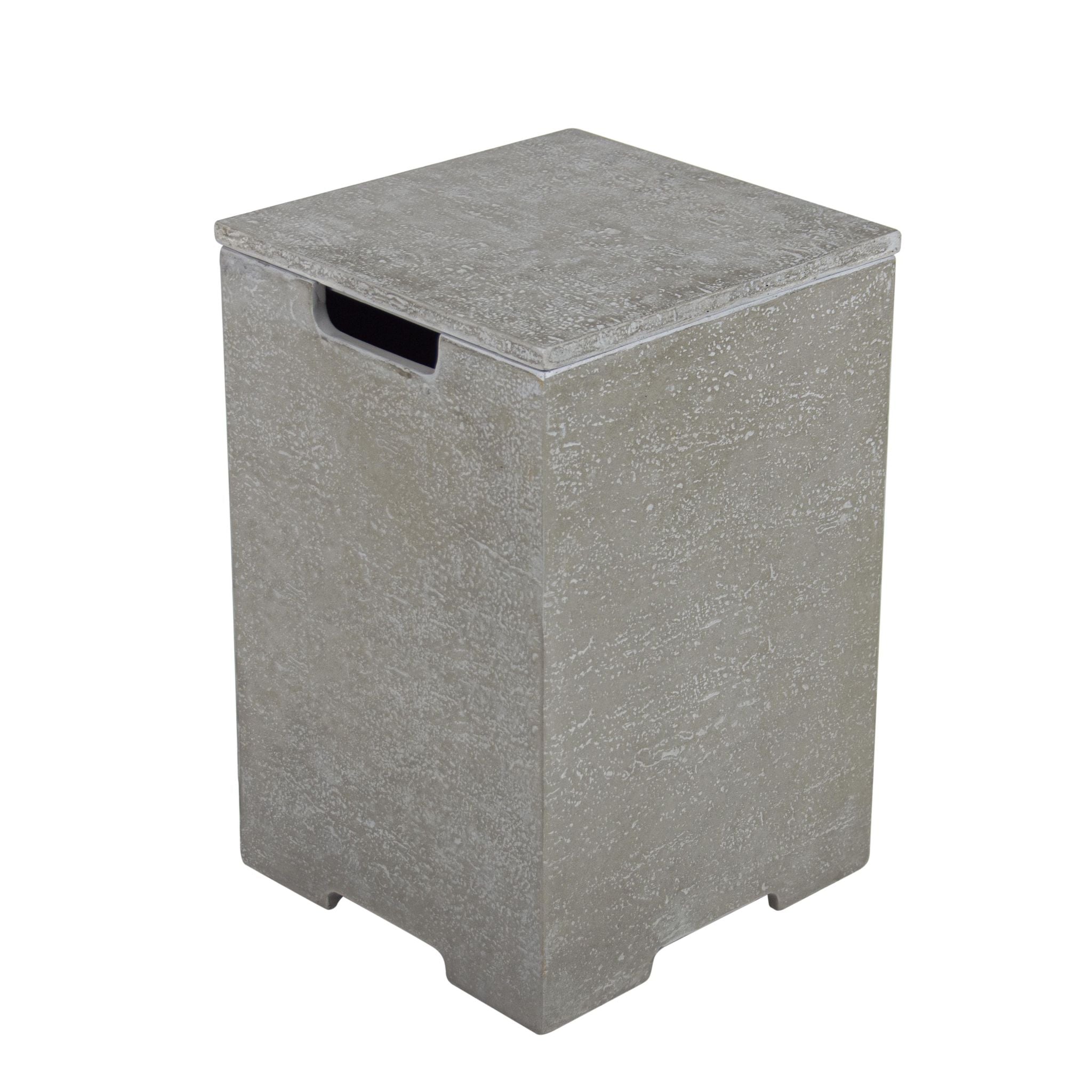 Square Tank Cover 15.9x15.9x25.4” - Light Gray