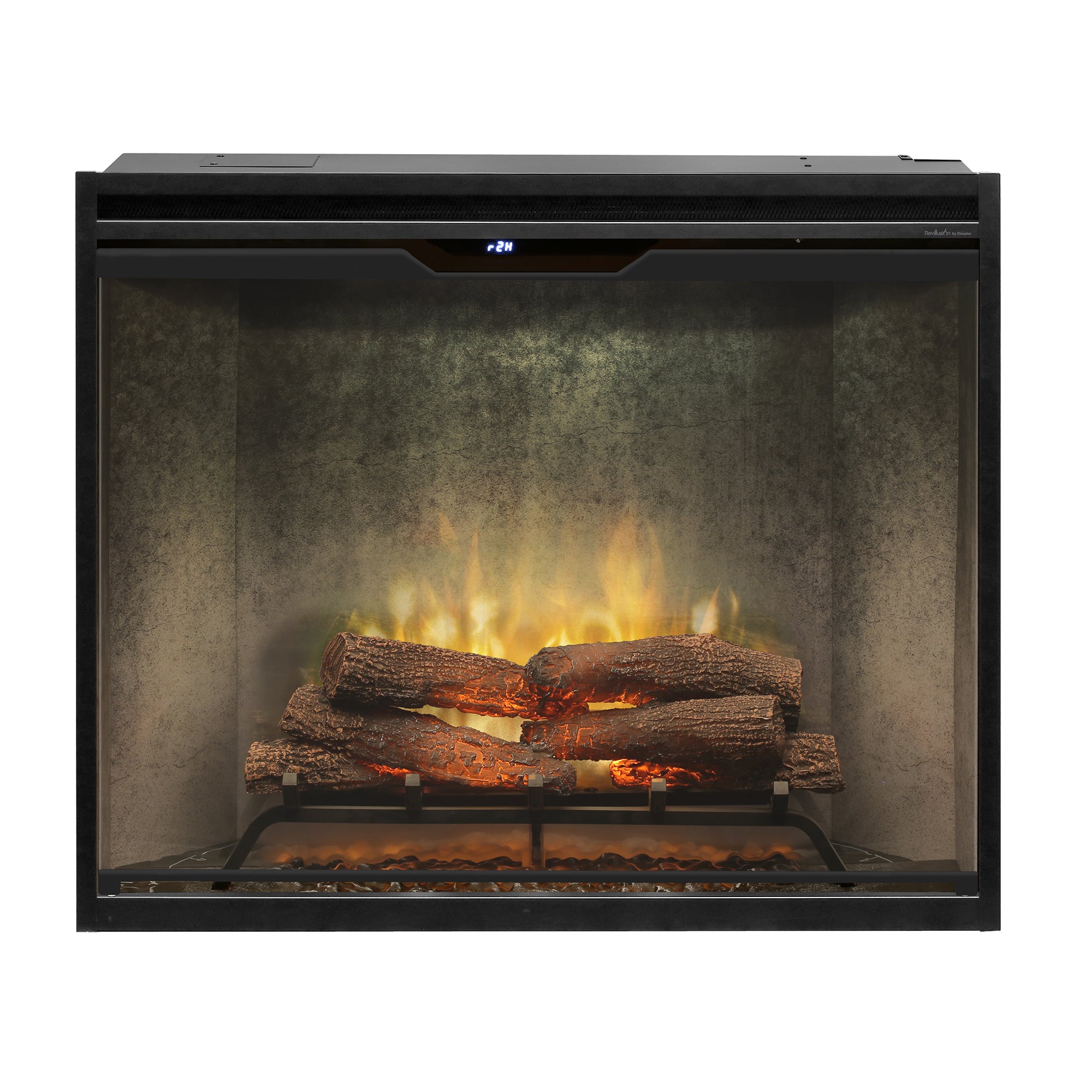 Dimplex - Revillusion Portrait 36" Built-in Electric Firebox With Front Glass and Plug Kit