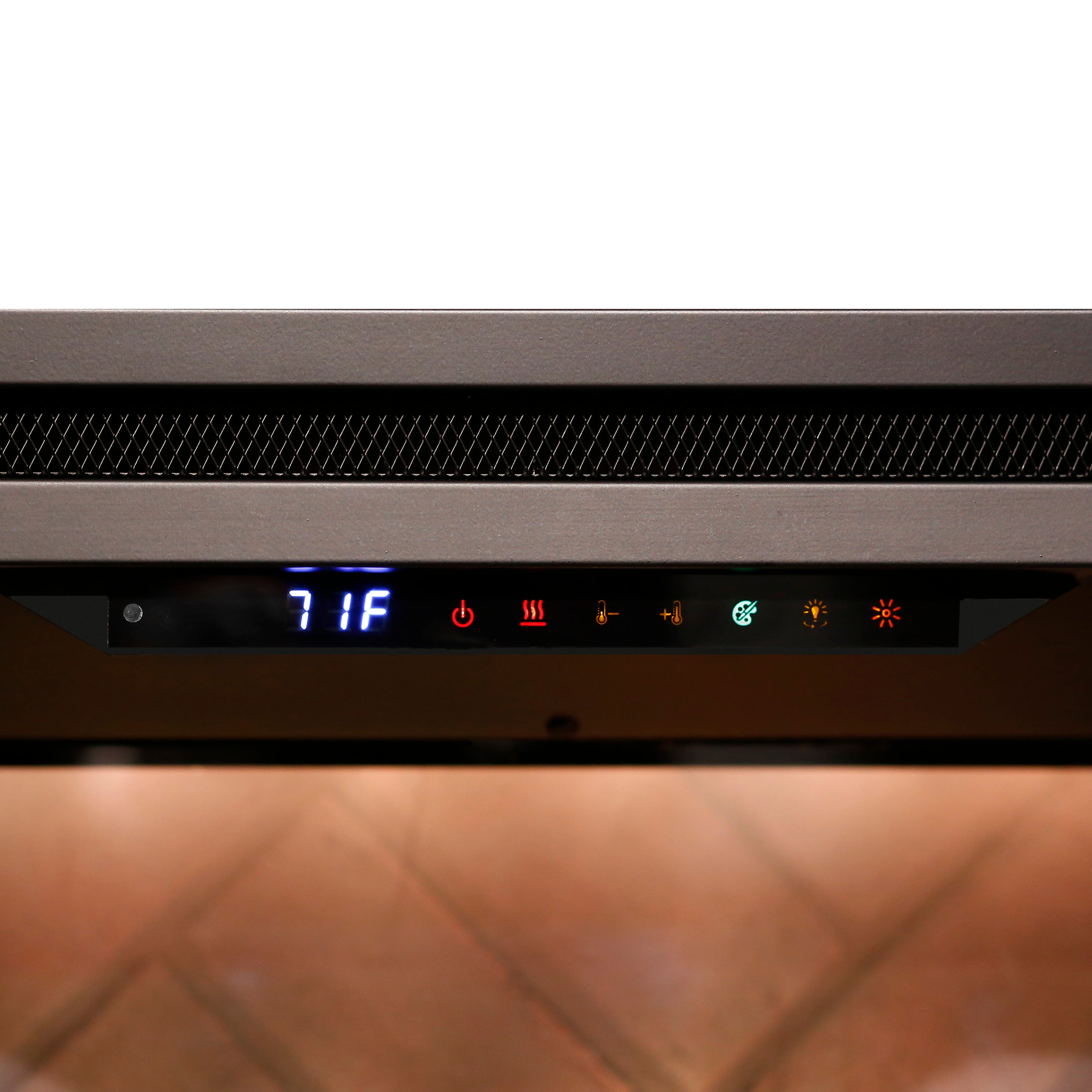 Dimplex - Revillusion 30" Built-In Electric Firebox - with Herringbone Brick Interior