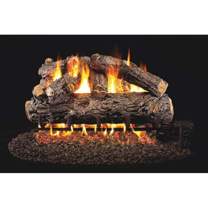 Real Fyre - Rustic Oak Designer Gas Log Set