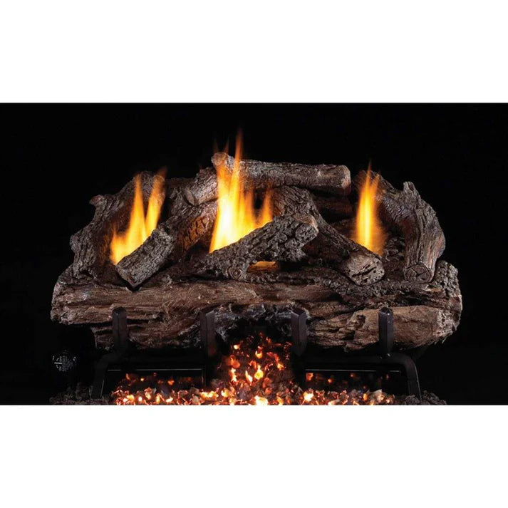 Real Fyre Charred Alpine Birch Gas Log Set