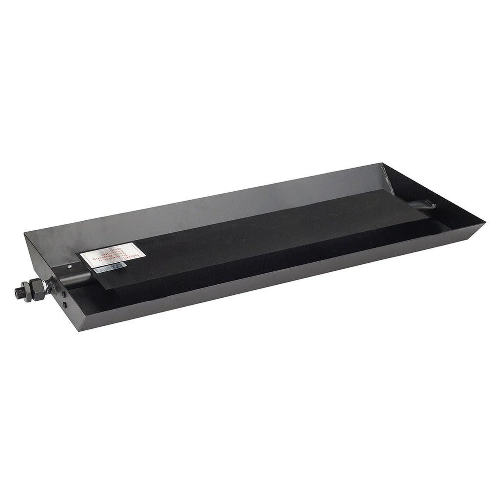 Real Fyre - PB Series 24" Glass Pan Vented Burner with "02" Electronic Valve & Remote