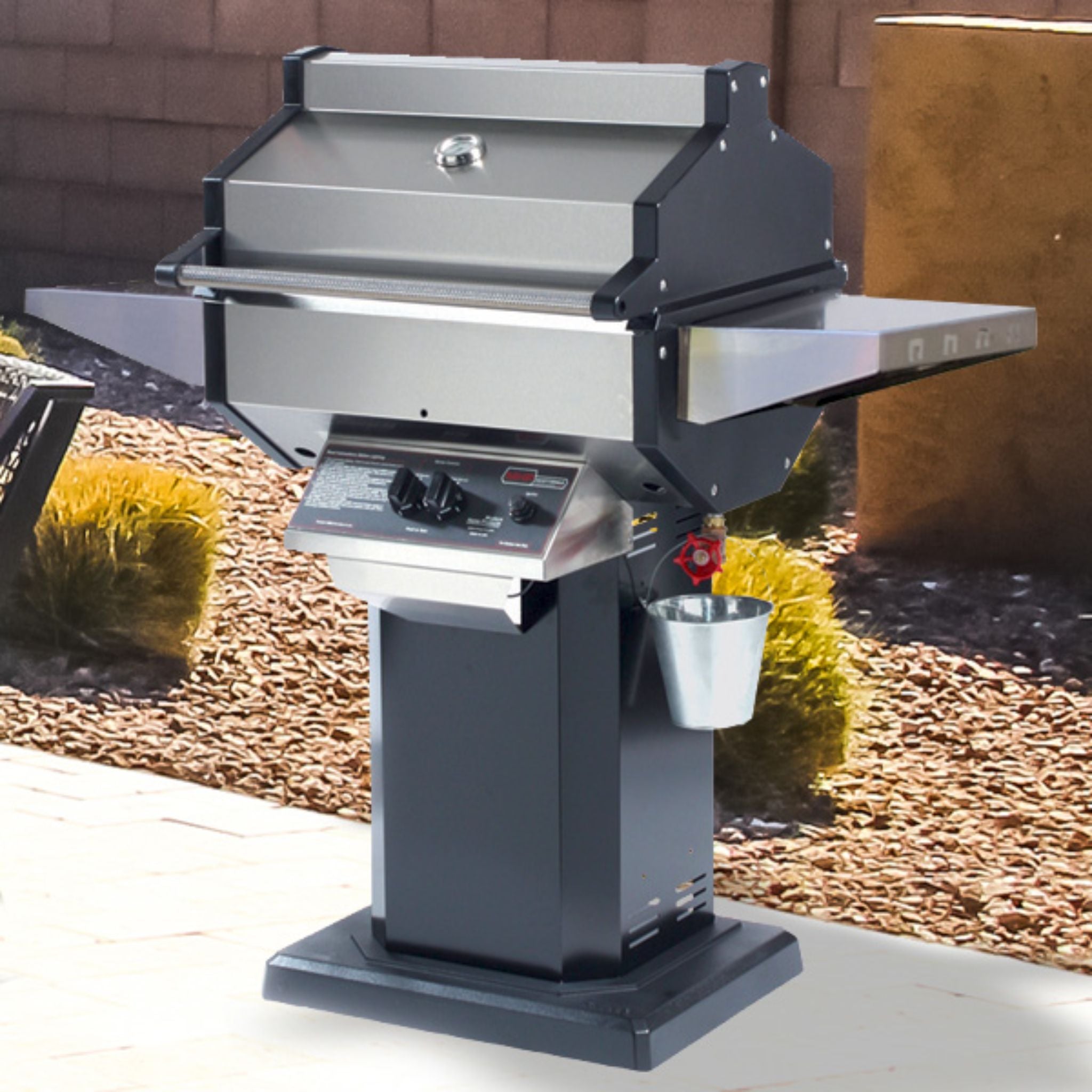 Phoenix Traditional Cast Aluminum End Cap Model Grills