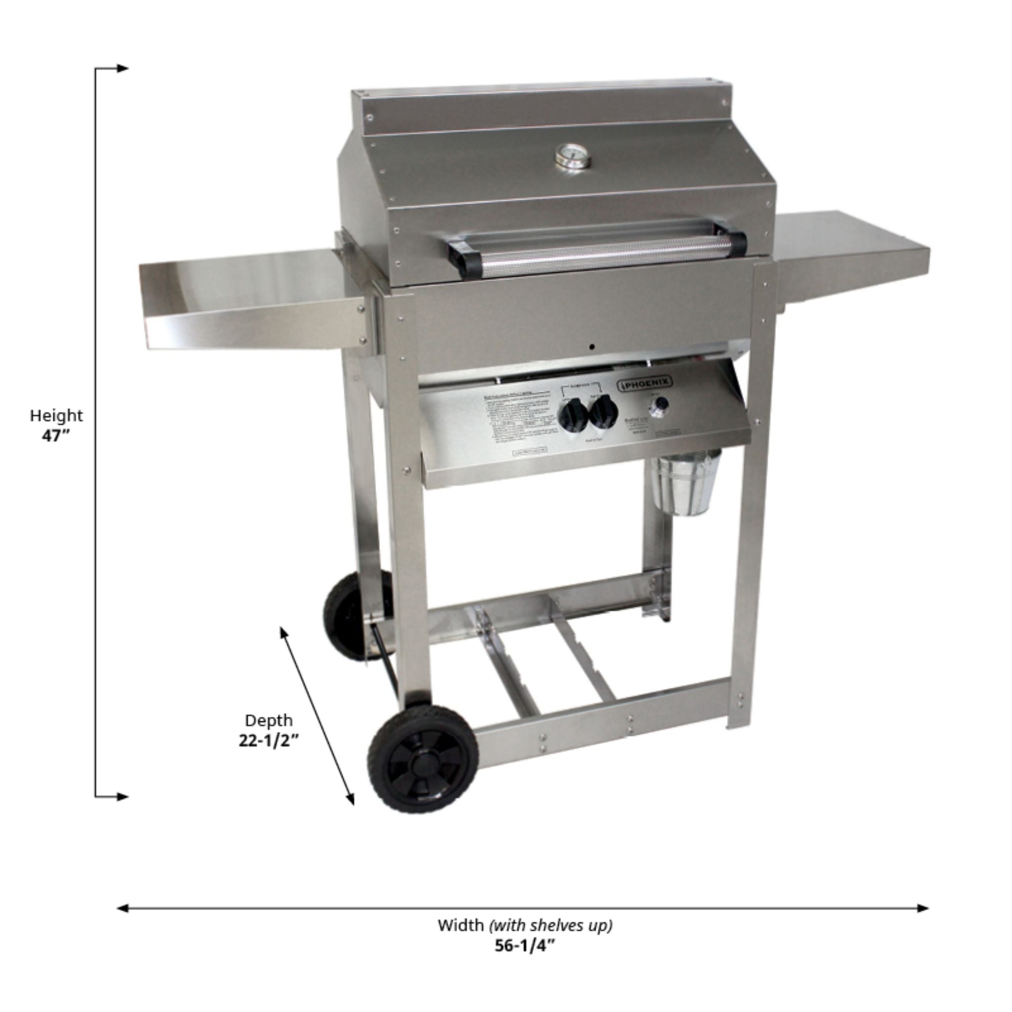 Phoenix Stainless Steel Riveted Model Grills