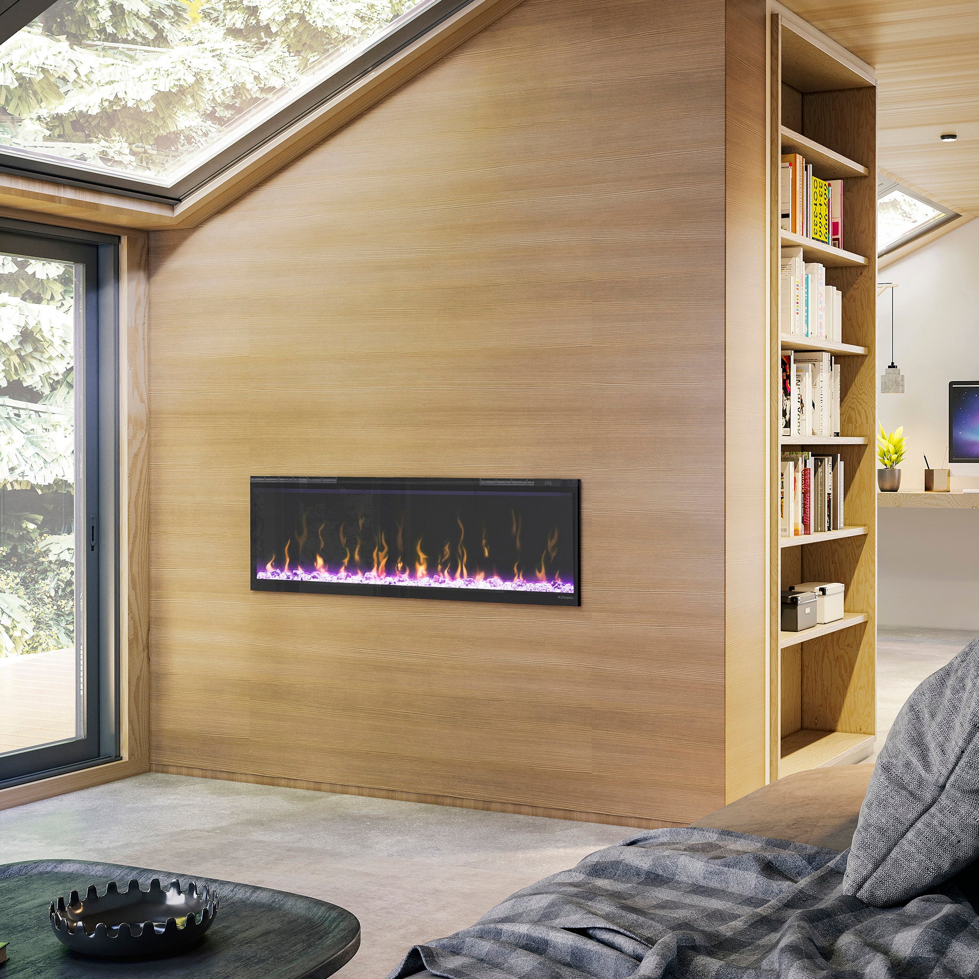 Dimplex - IgniteXL 50" Built-in Linear Electric Fireplace