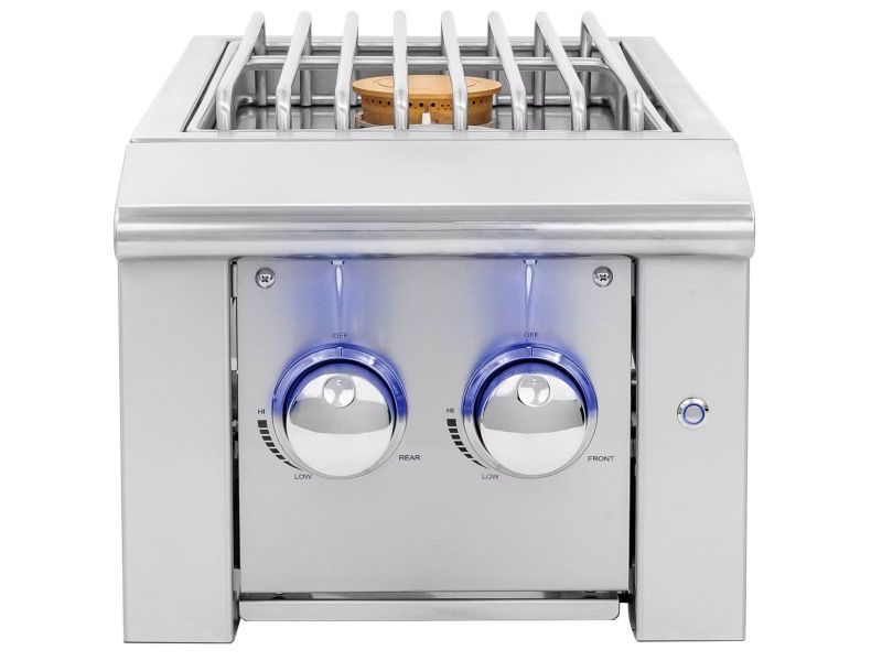 American Made Grills - Alturi Built-In Gas Double Side Burner